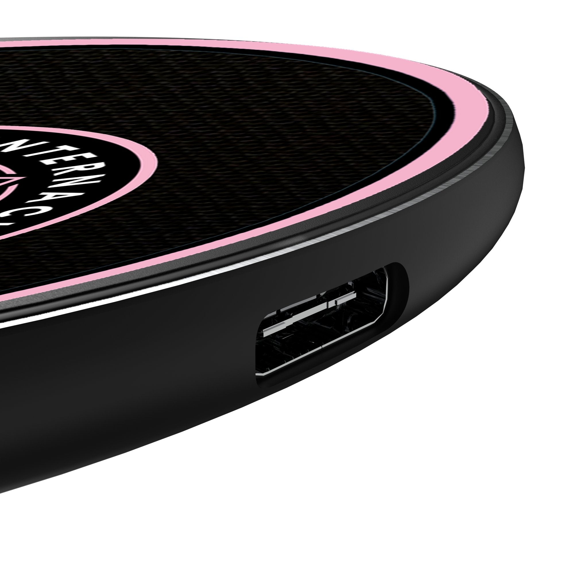 Inter Miami CF Personalized Endzone Solid 15-Watt Wireless Charger 3
