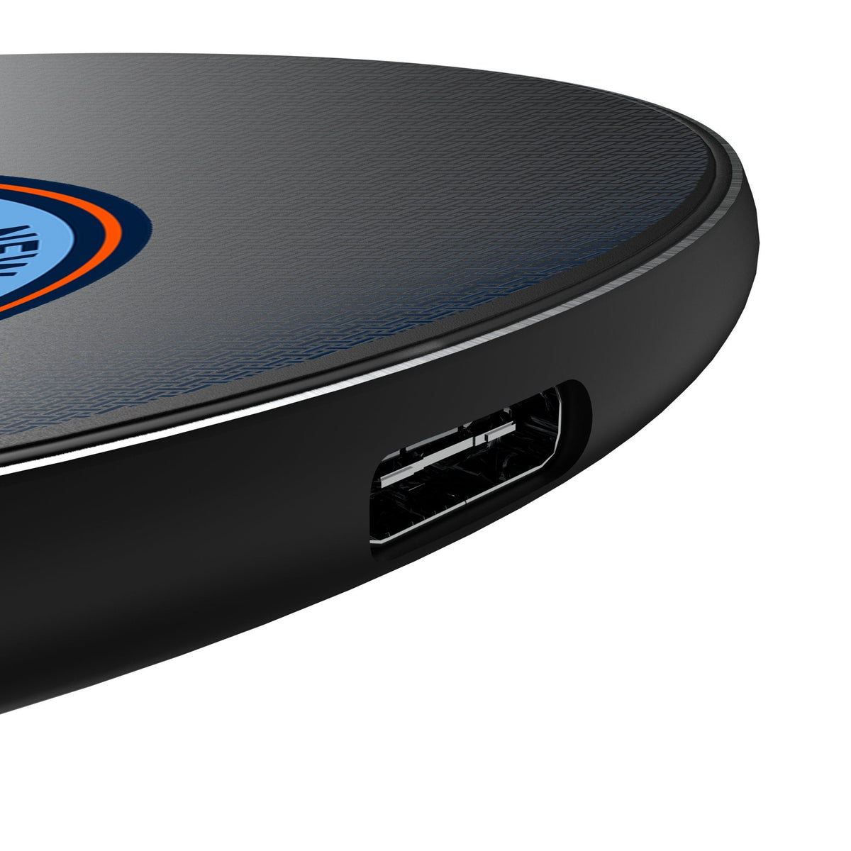 New York City FC Linen 15-Watt Wireless Charger 3
