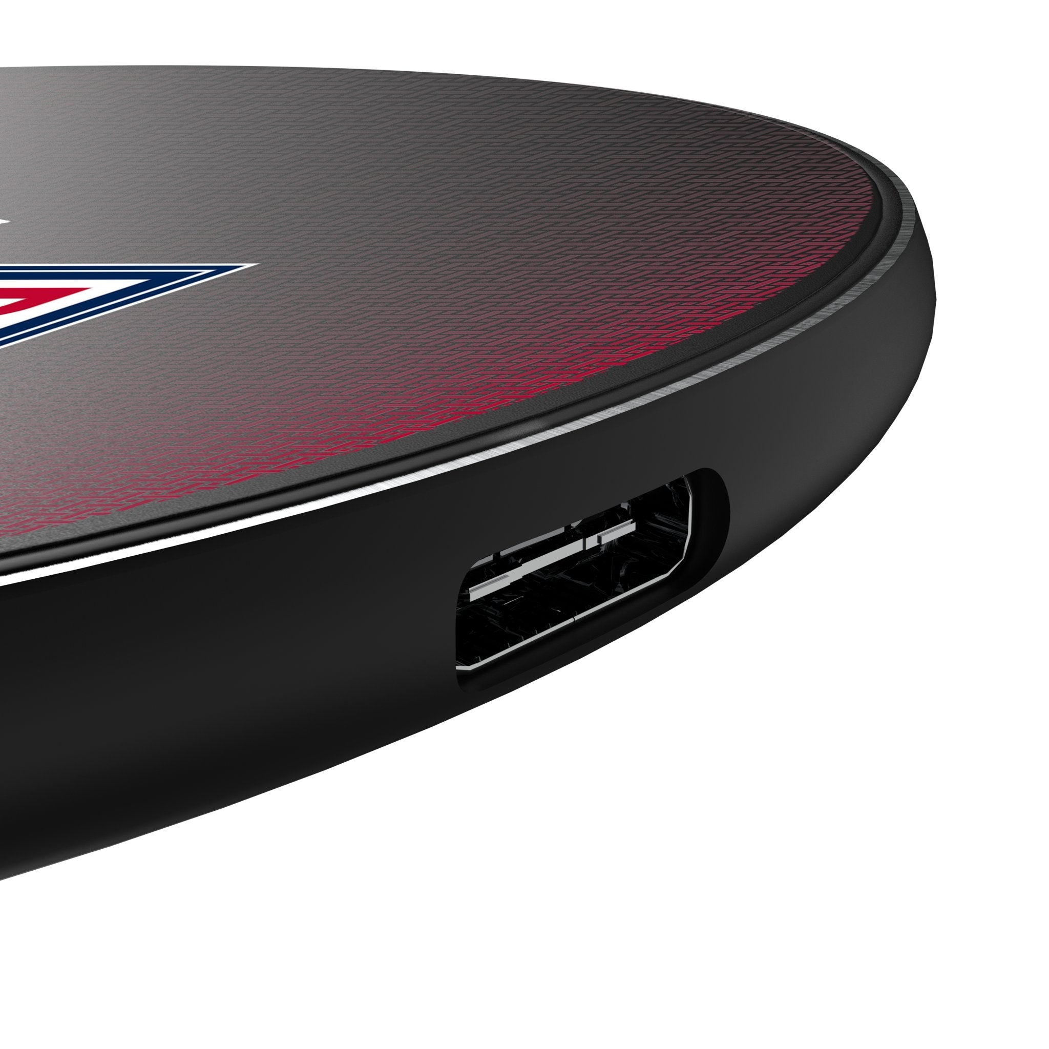 New York Red Bulls Linen 15-Watt Wireless Charger 3