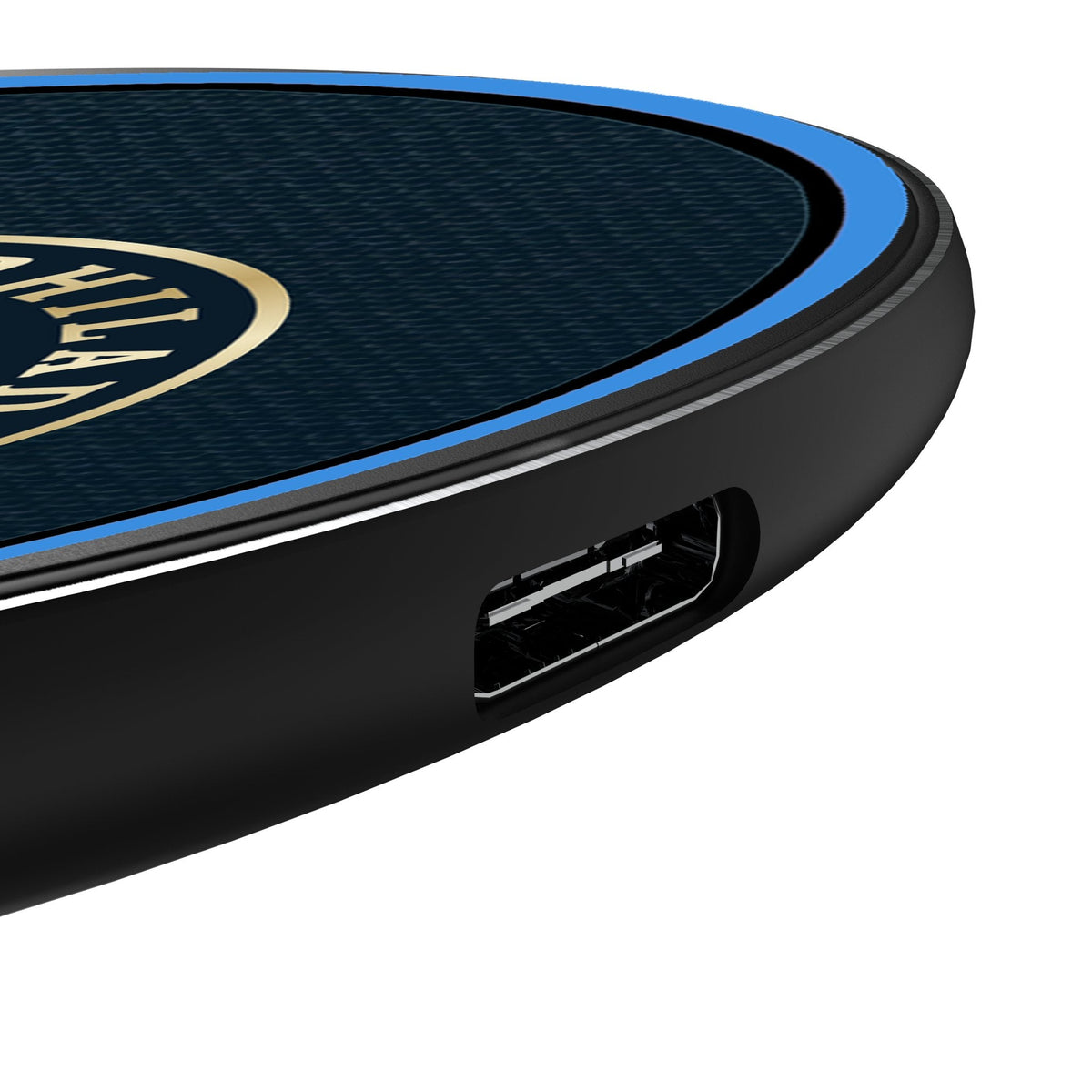Philadelphia Union Personalized Endzone Solid 15-Watt Wireless Charger 3