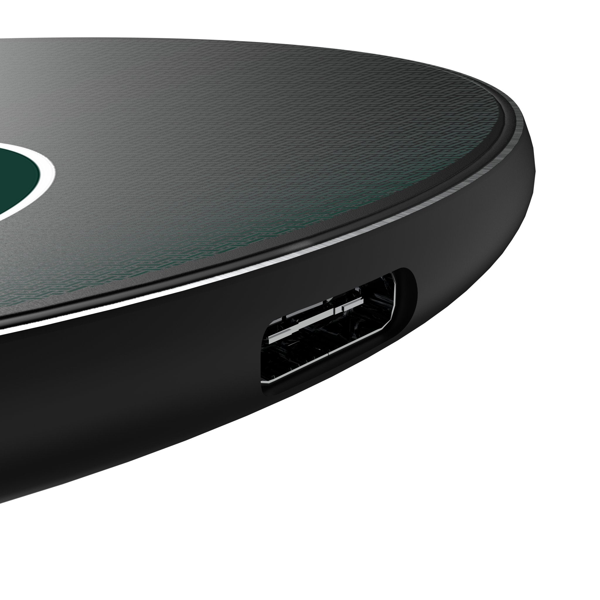 Michigan State University Spartans Linen 15-Watt Wireless Charger 3