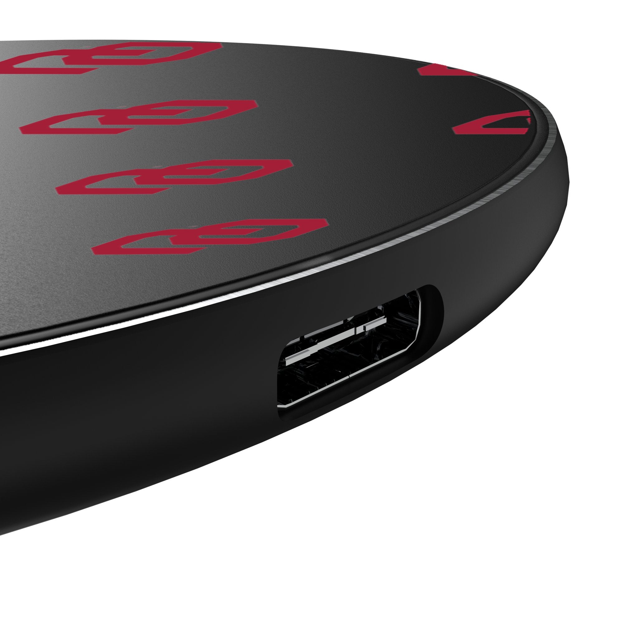 University of Oklahoma Sooners Fashion Pattern 15-Watt Wireless Charger 3