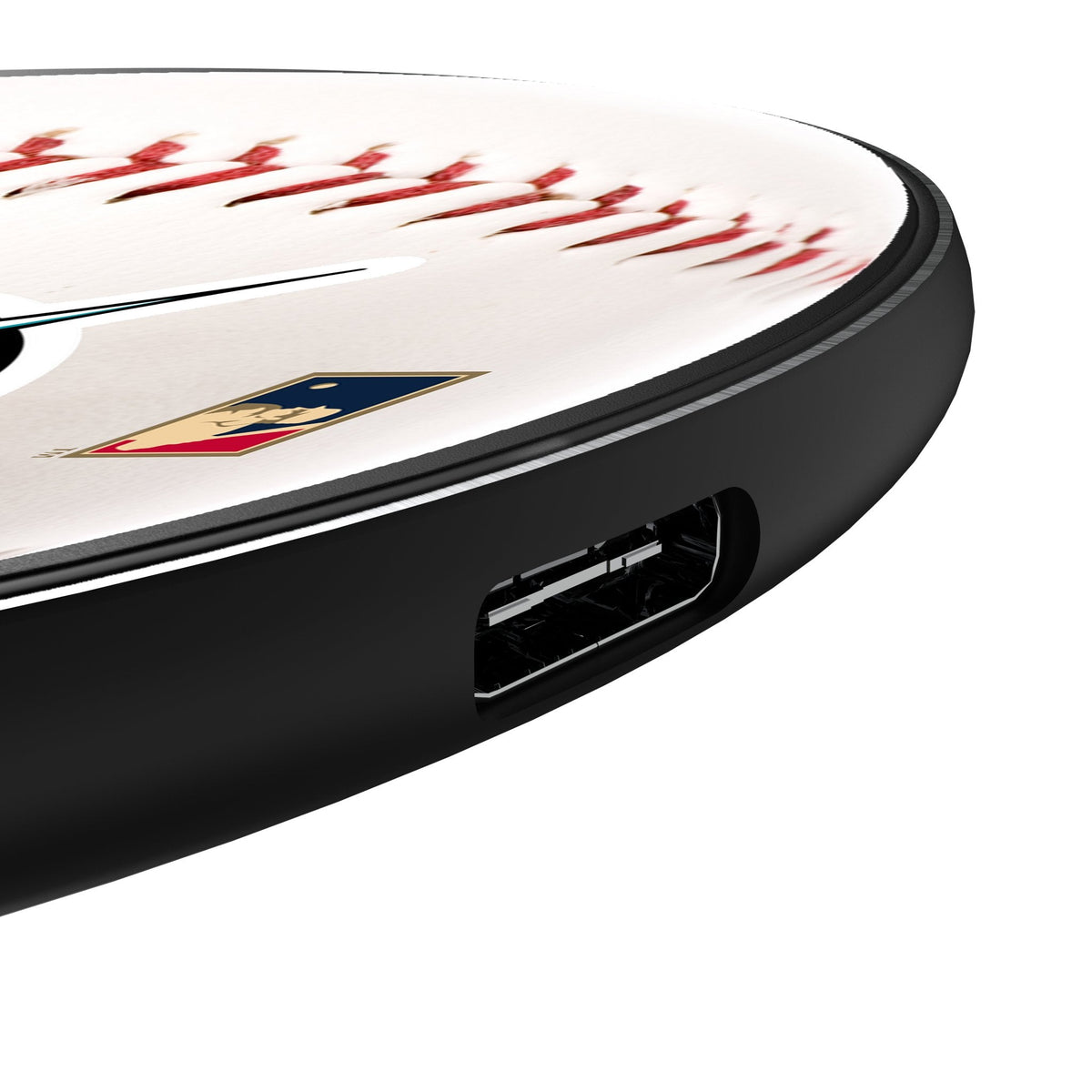 Miami Marlins 1993-2011 - Cooperstown Collection Baseball 15-Watt Wireless Charger 3