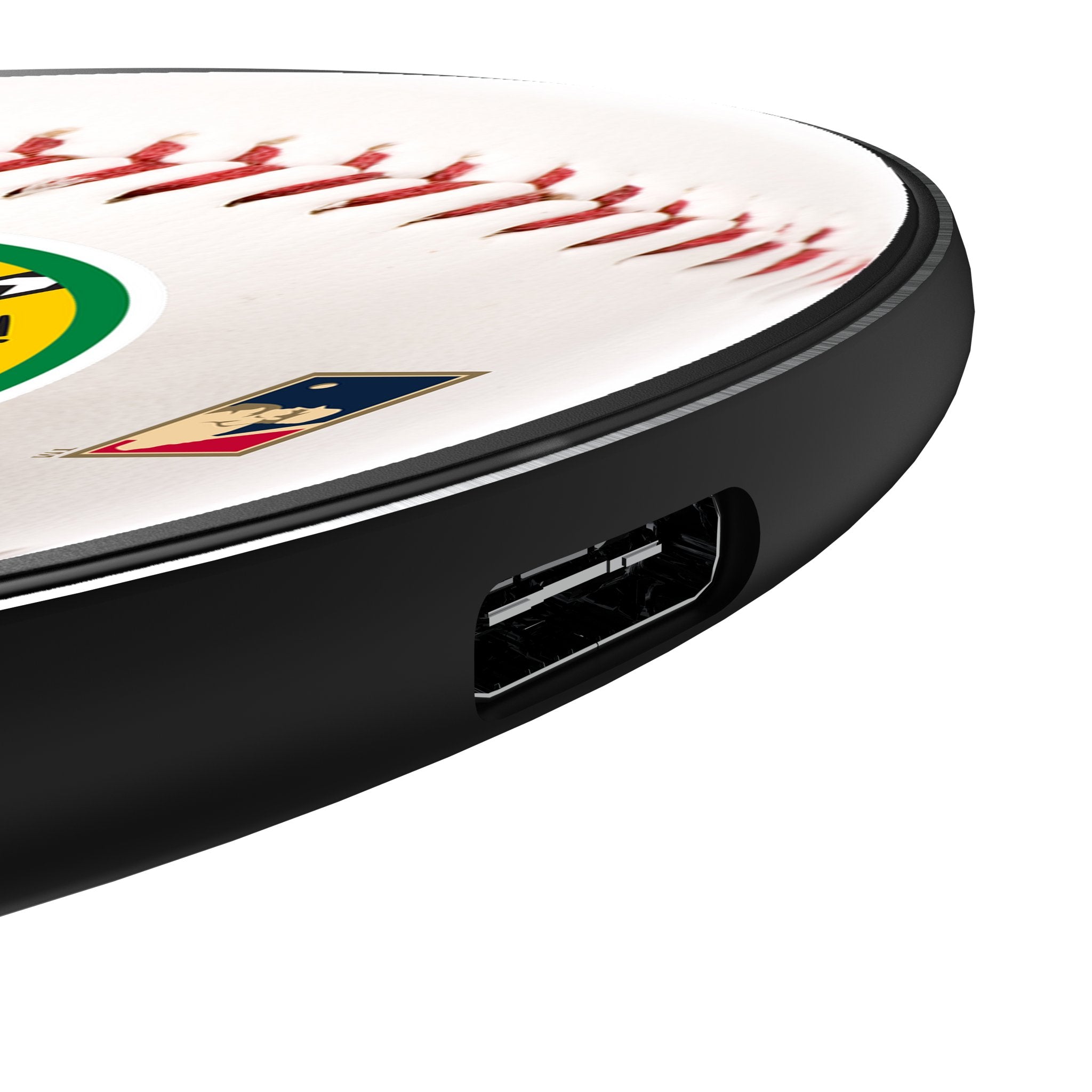 Oakland As 1971-1981 - Cooperstown Collection Baseball 15-Watt Wireless Charger 3