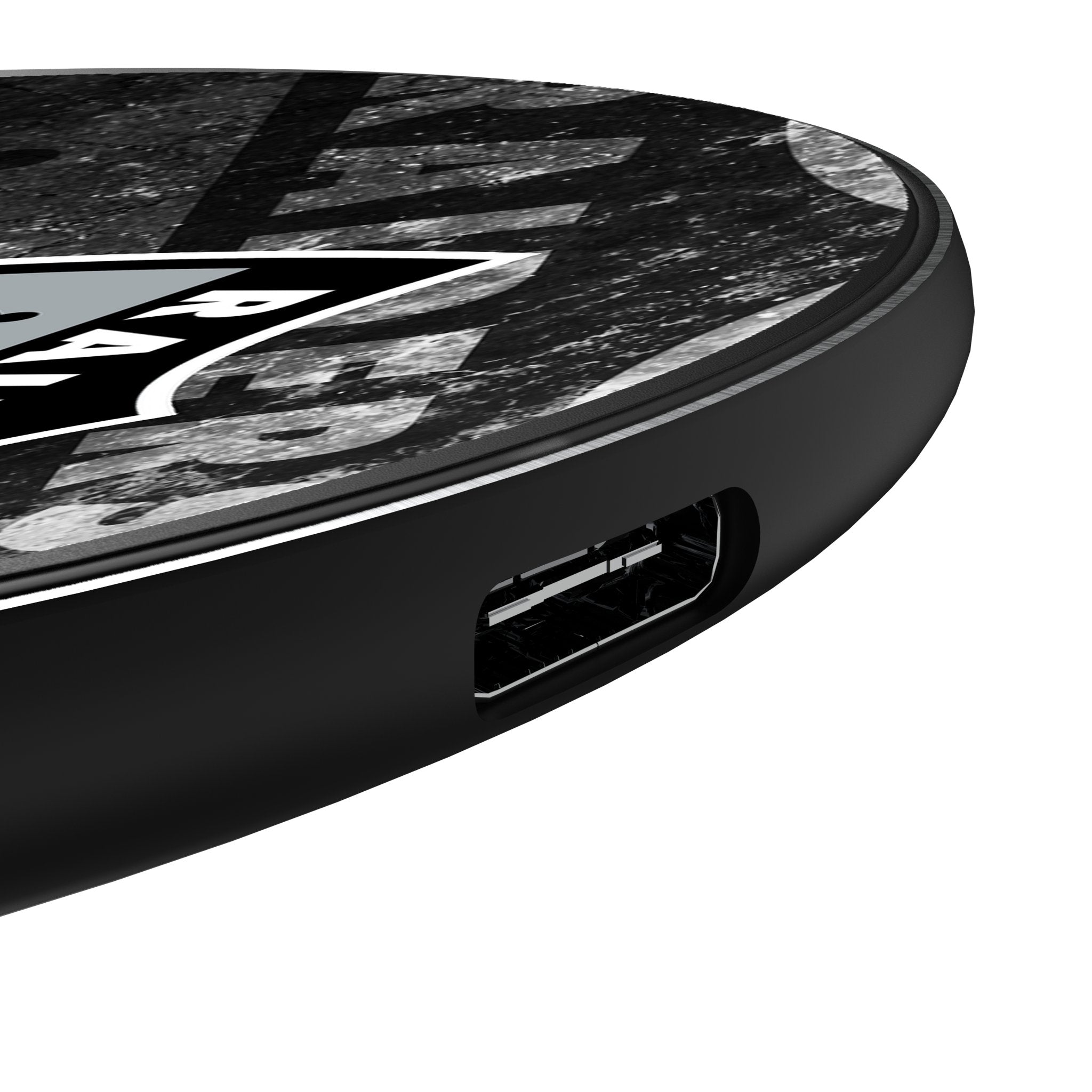 Oakland Raiders 1963 Historic Collection Legendary 15-Watt Wireless Charger 3