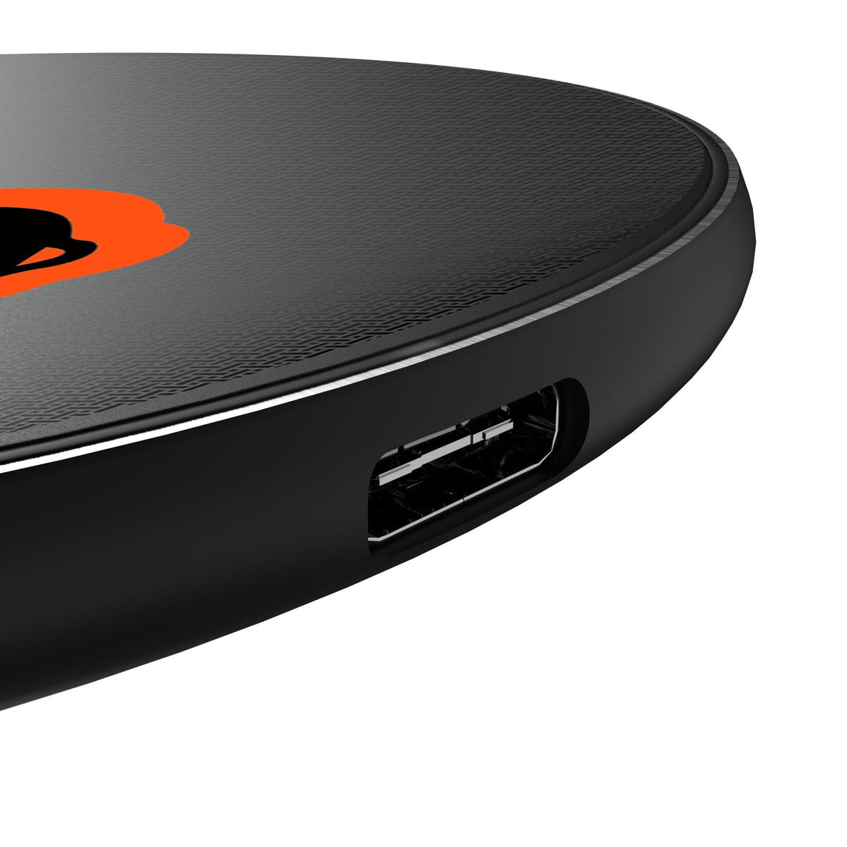 Baltimore Orioles Linen 15-Watt Wireless Charger 3