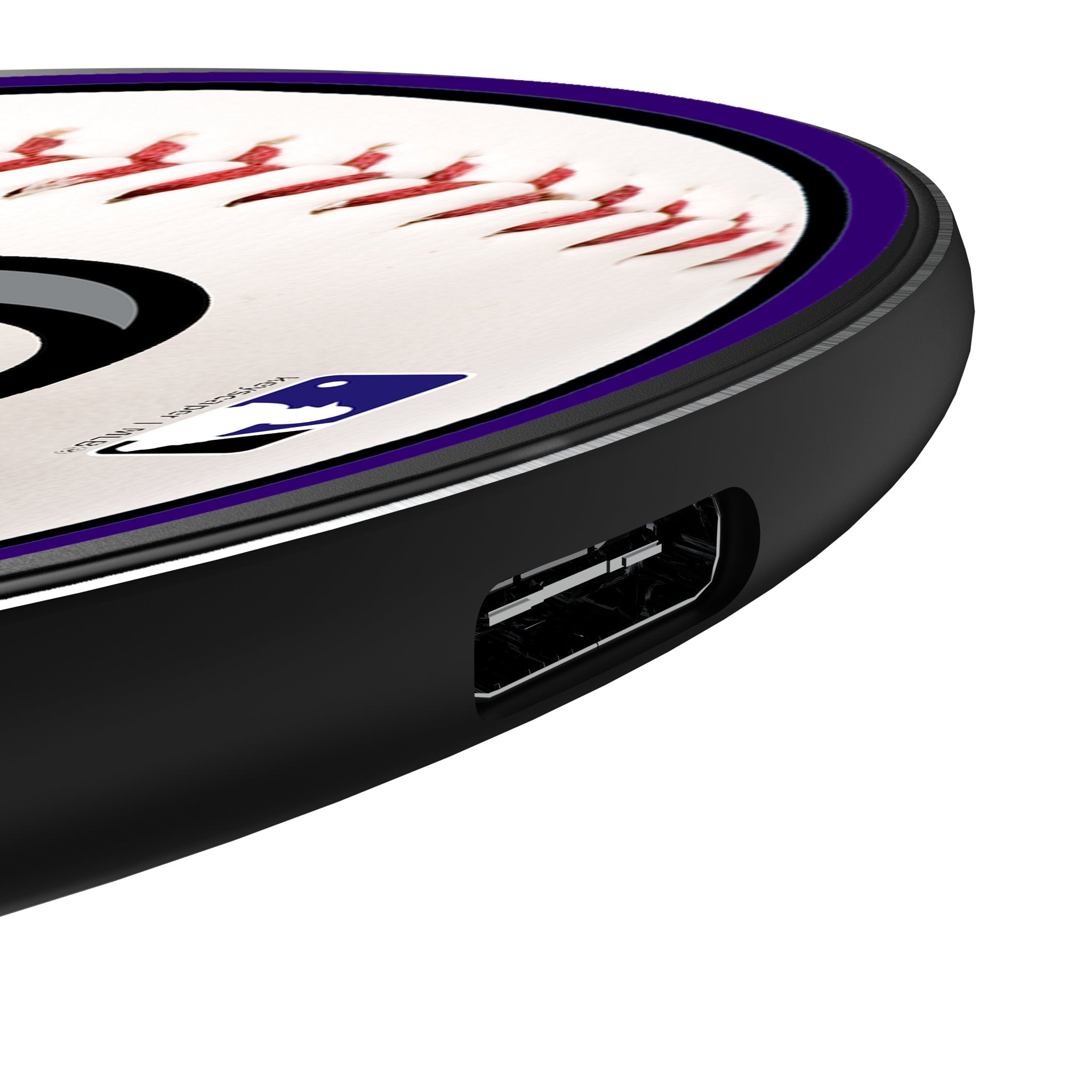 Colorado Rockies Baseball 15-Watt Wireless Charger 3