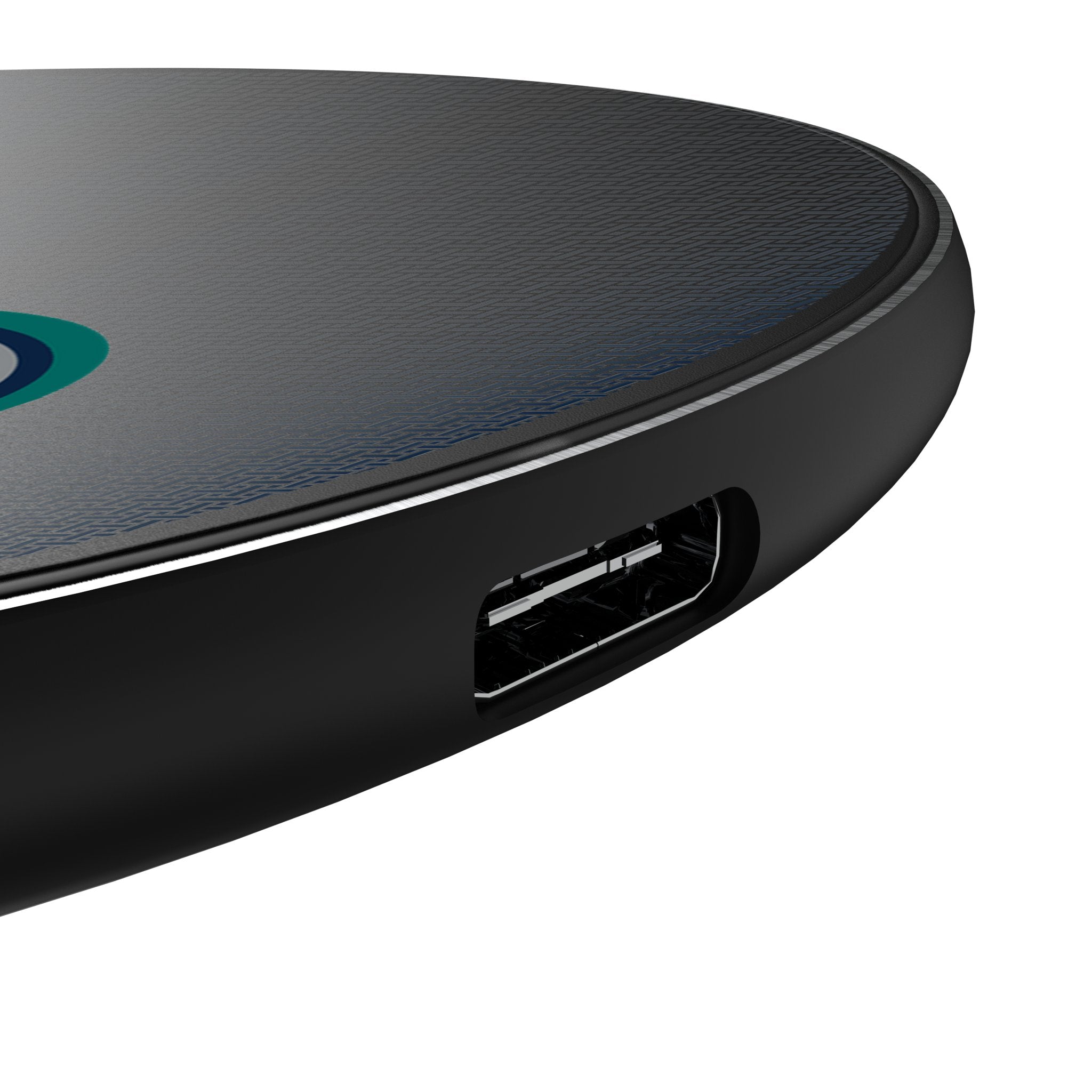 Seattle Mariners Linen 15-Watt Wireless Charger 3
