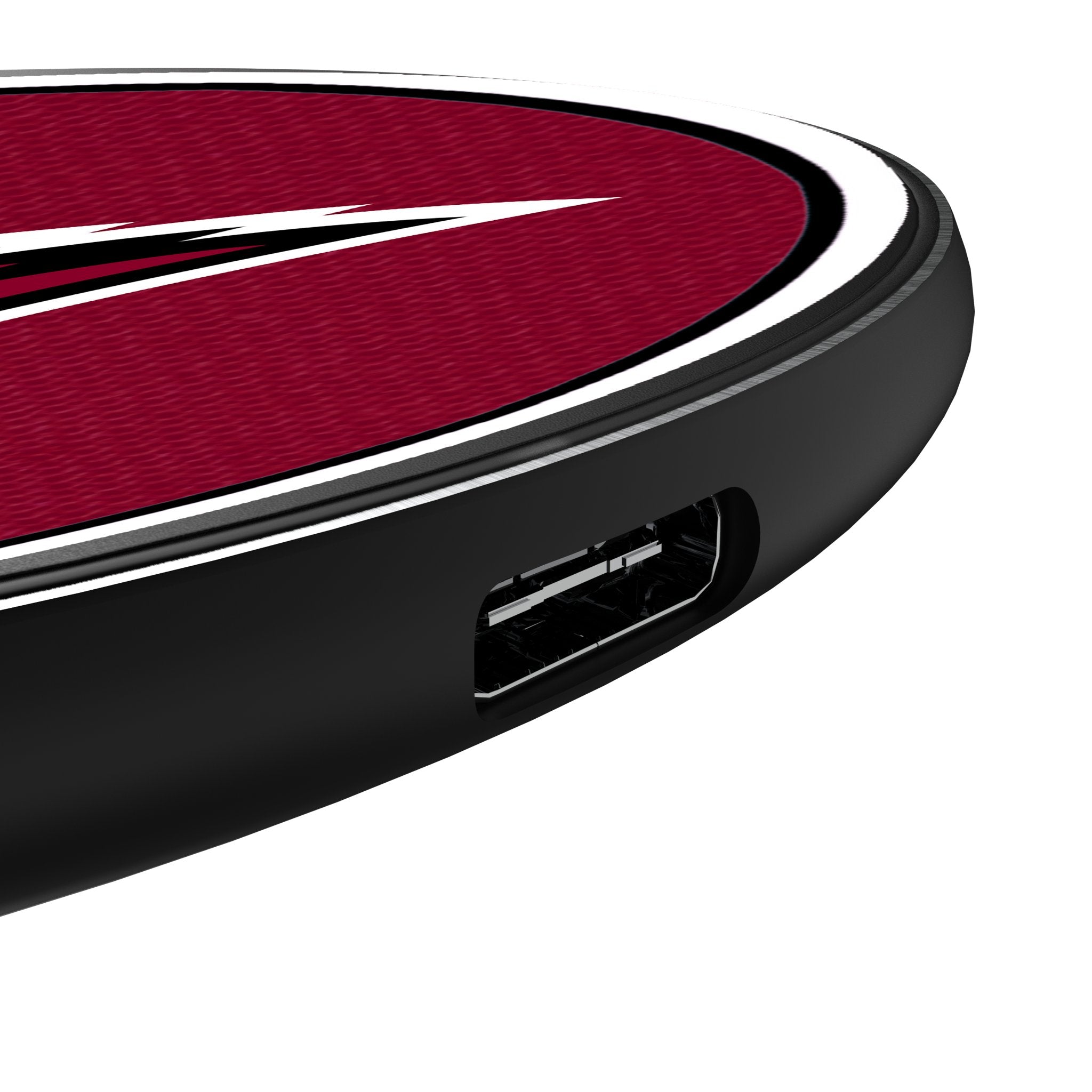 Arizona Cardinals Stripe 15-Watt Wireless Charger 3