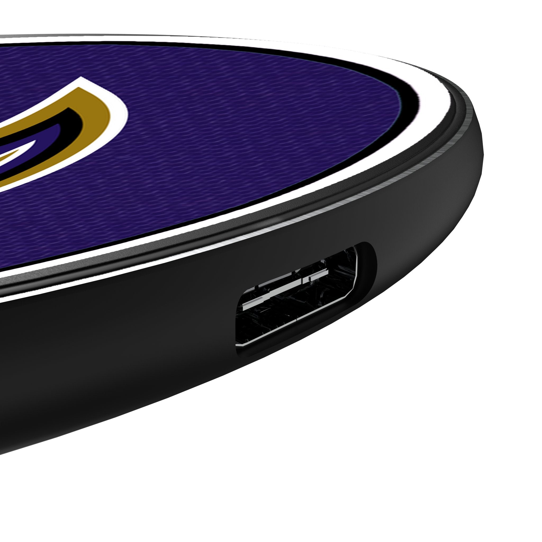 Baltimore Ravens Stripe 15-Watt Wireless Charger 3