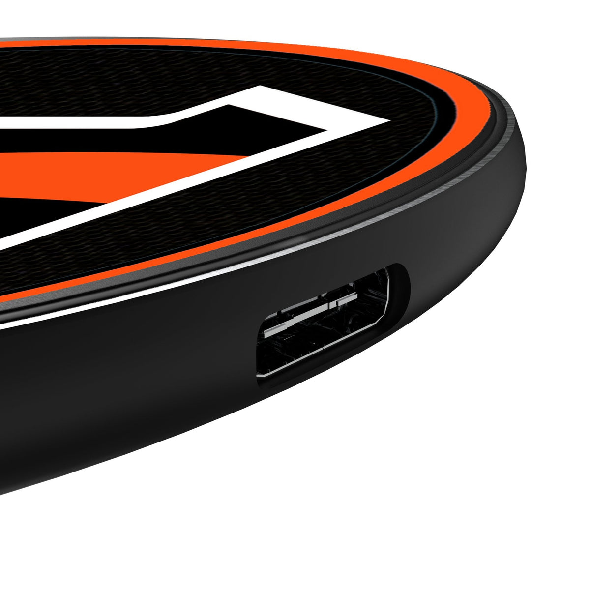 Cincinnati Bengals Stripe 15-Watt Wireless Charger 3