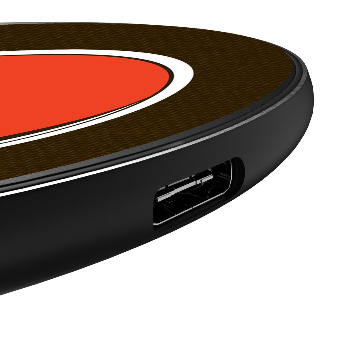 Cleveland Browns Stripe 15-Watt Wireless Charger 3