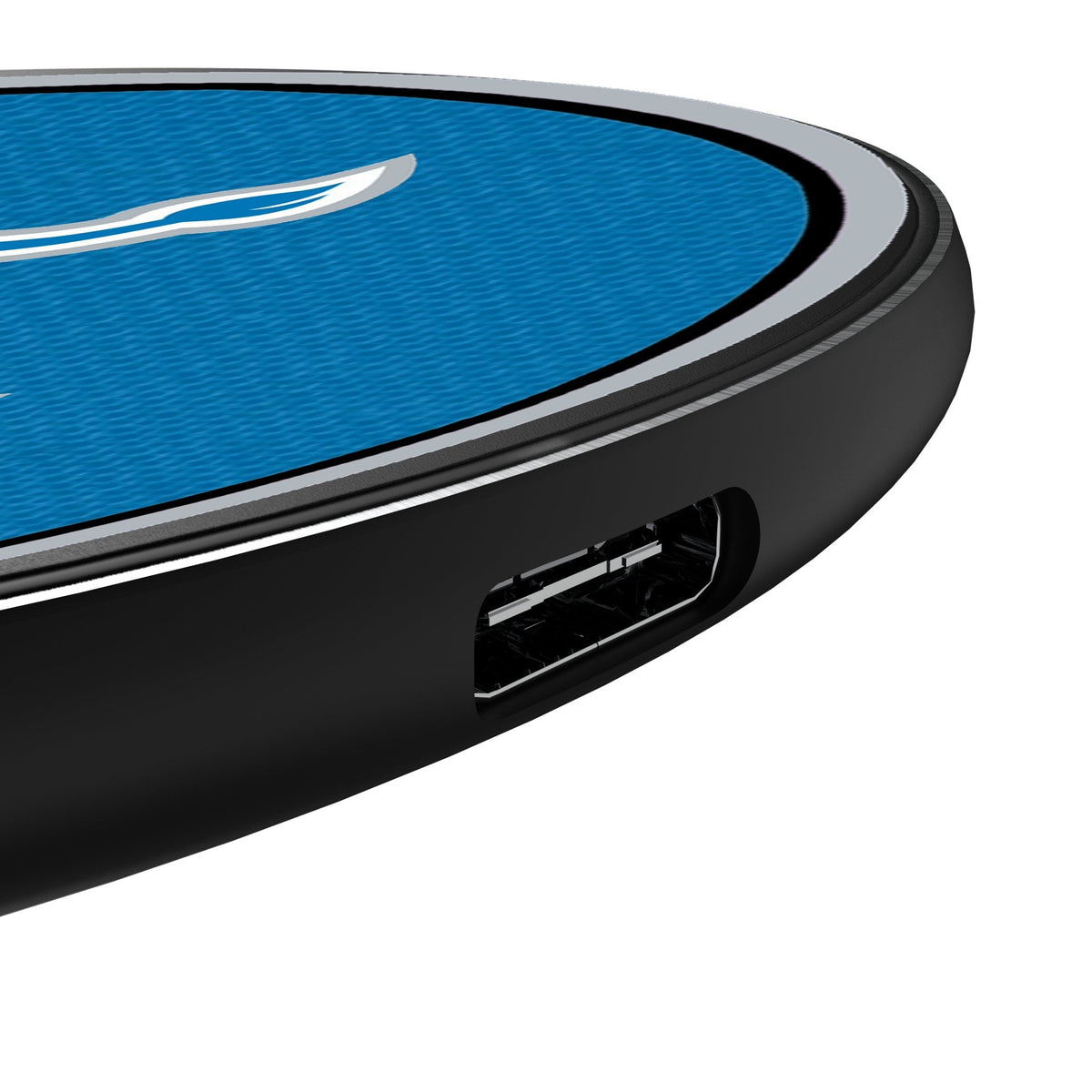 Detroit Lions Stripe 15-Watt Wireless Charger 3