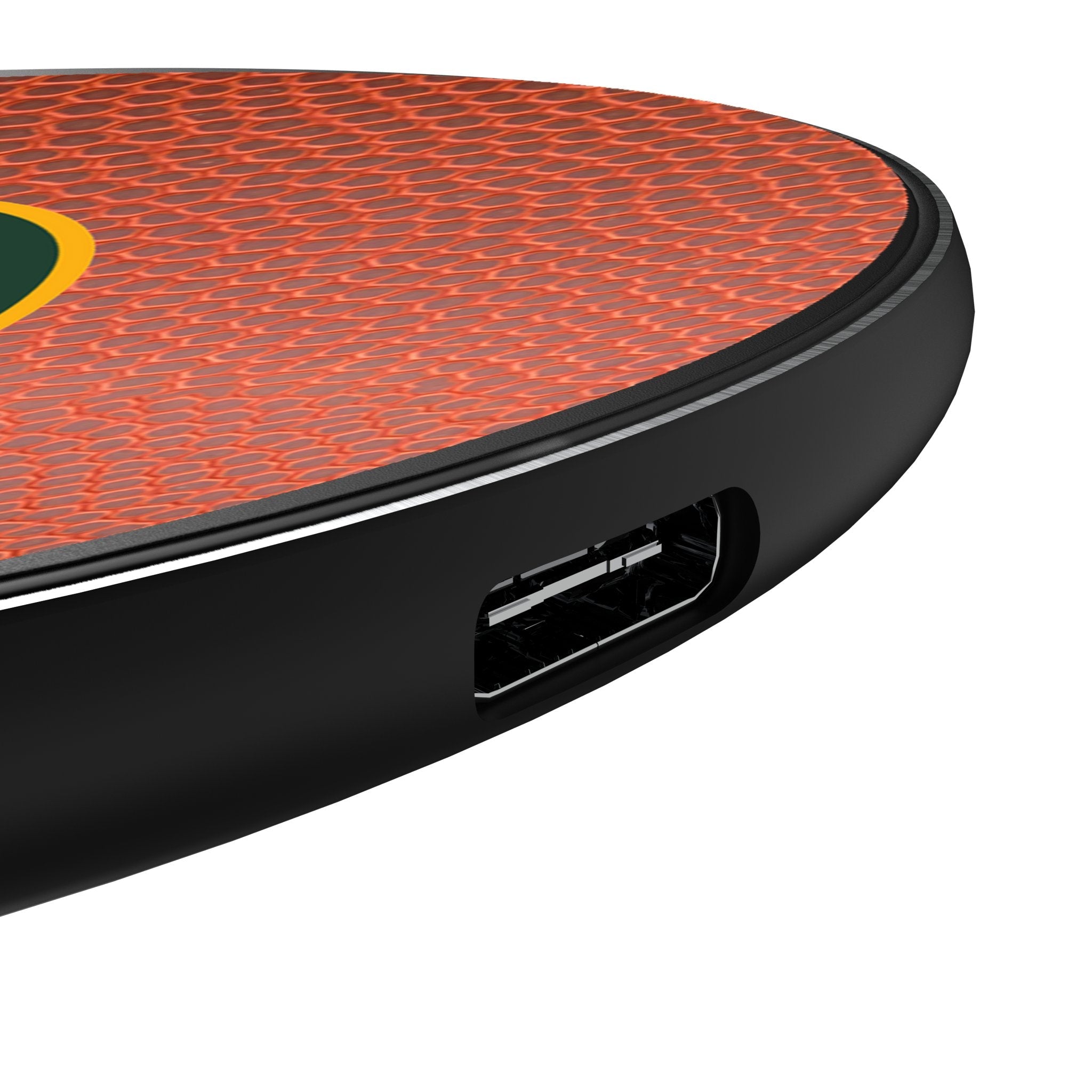 Green Bay Packers Football 15-Watt Wireless Charger 3
