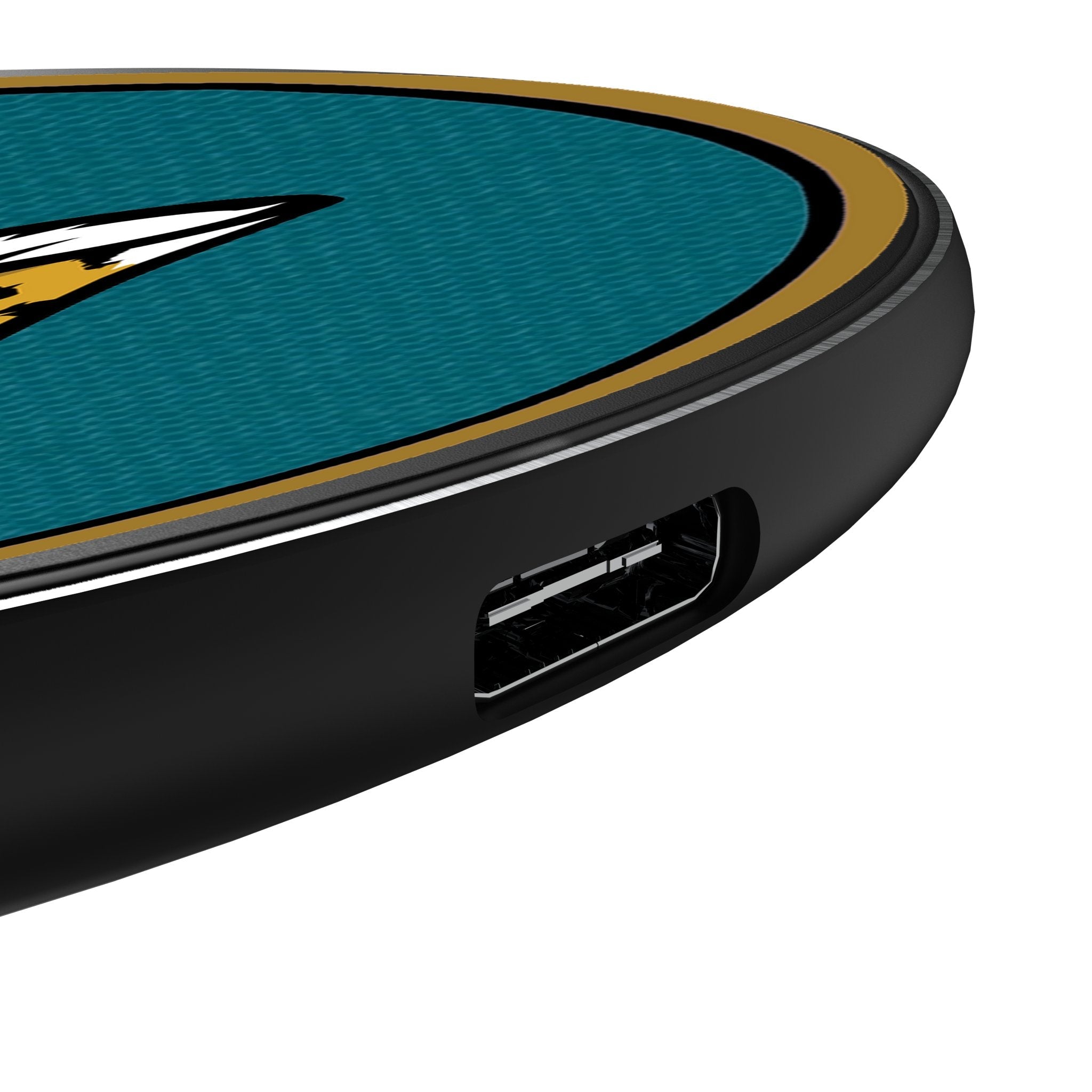 Jacksonville Jaguars Stripe 15-Watt Wireless Charger 3