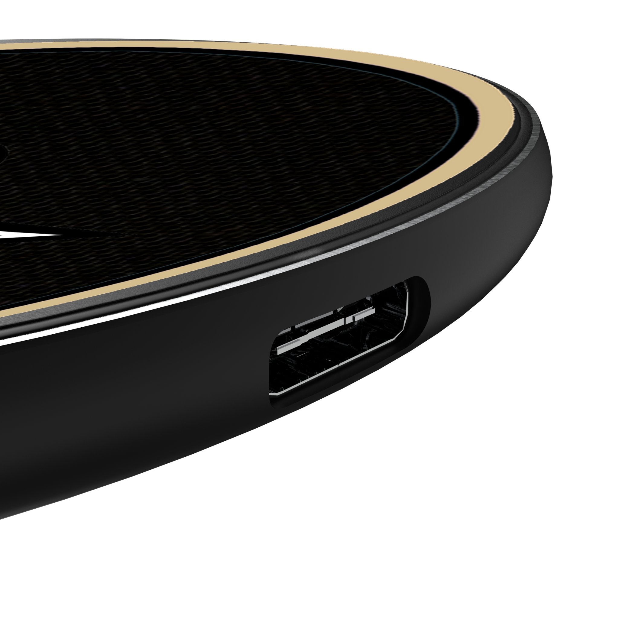 New Orleans Saints Stripe 15-Watt Wireless Charger 3