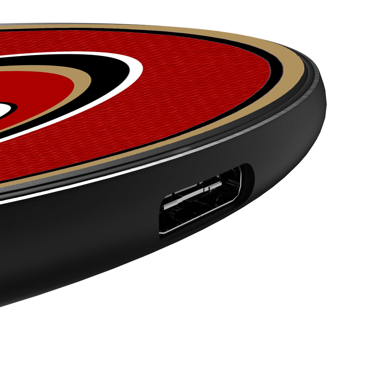San Francisco 49ers Stripe 15-Watt Wireless Charger 3