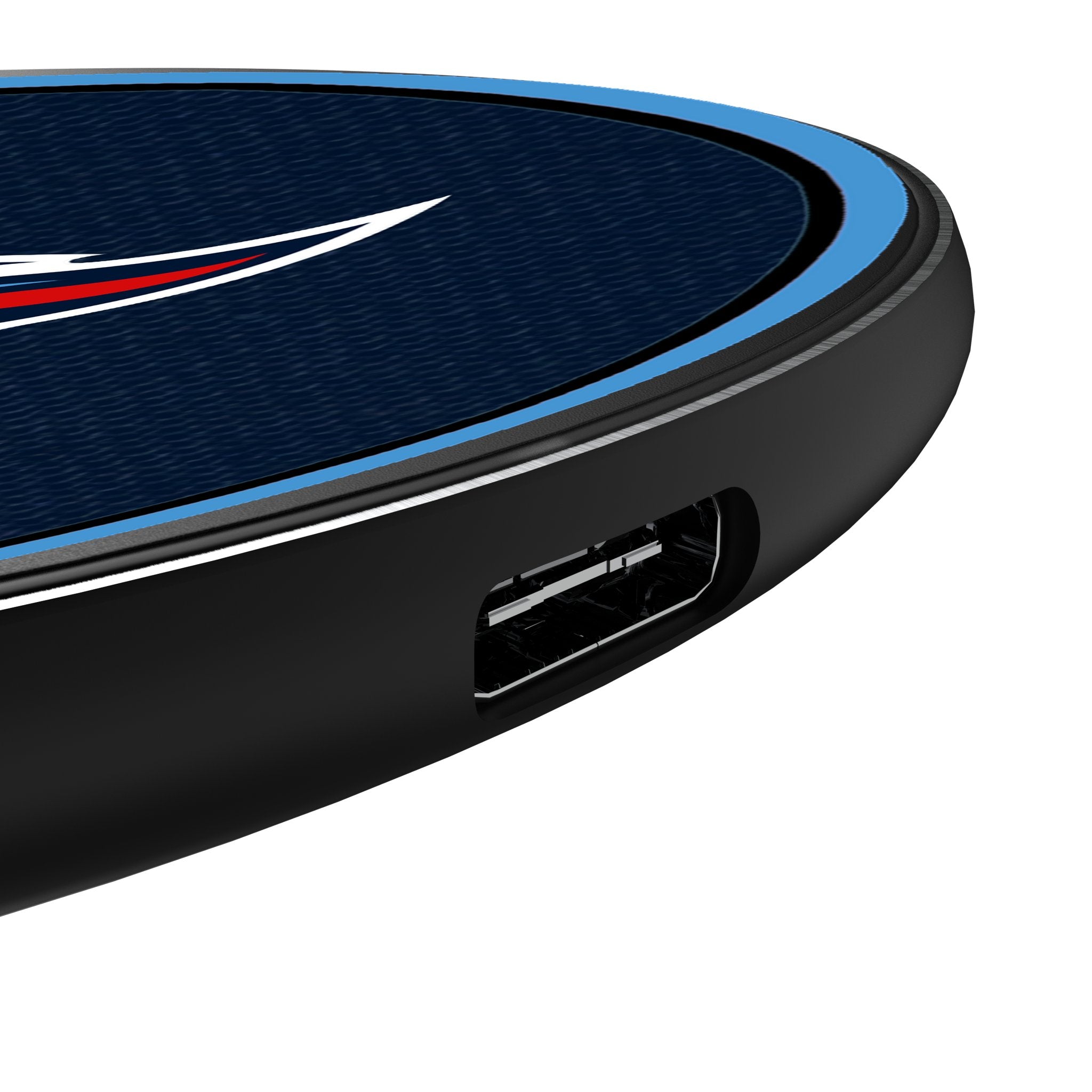 Tennessee Titans Stripe 15-Watt Wireless Charger 3