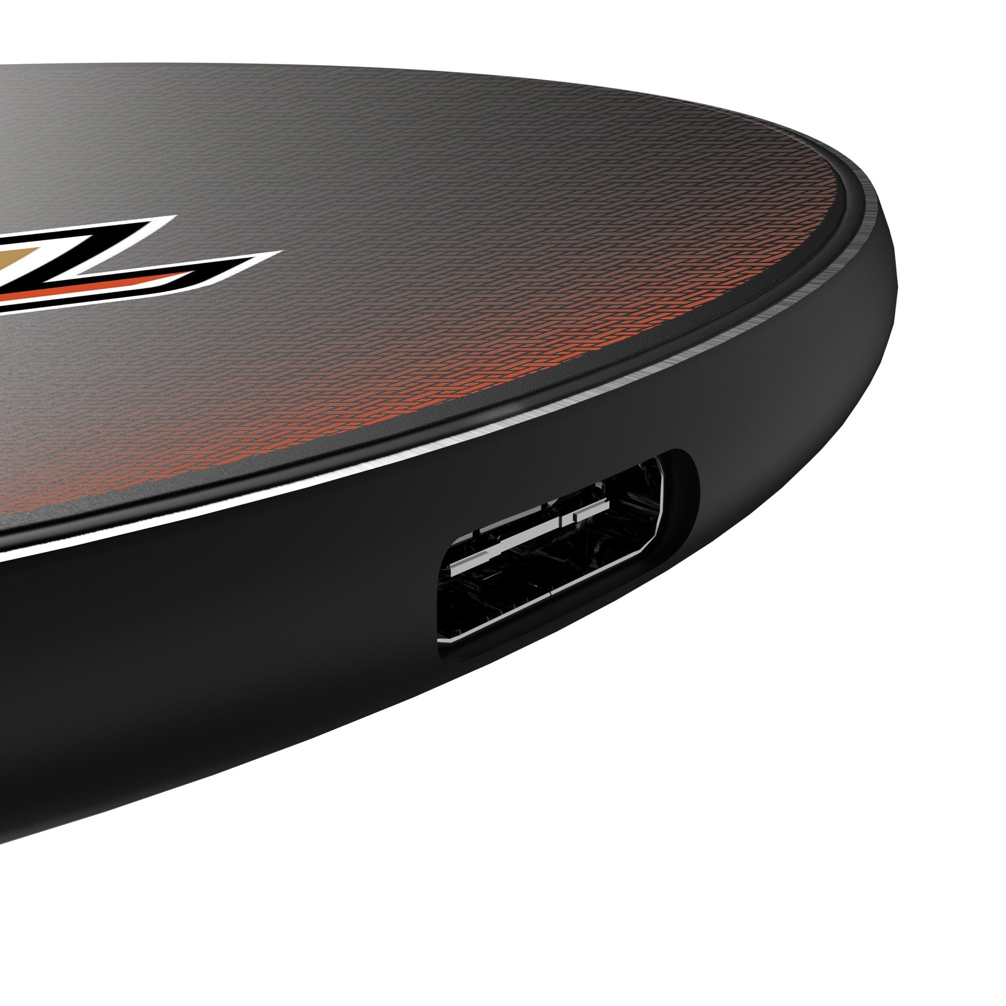 Anaheim Ducks Linen 15-Watt Wireless Charger 3