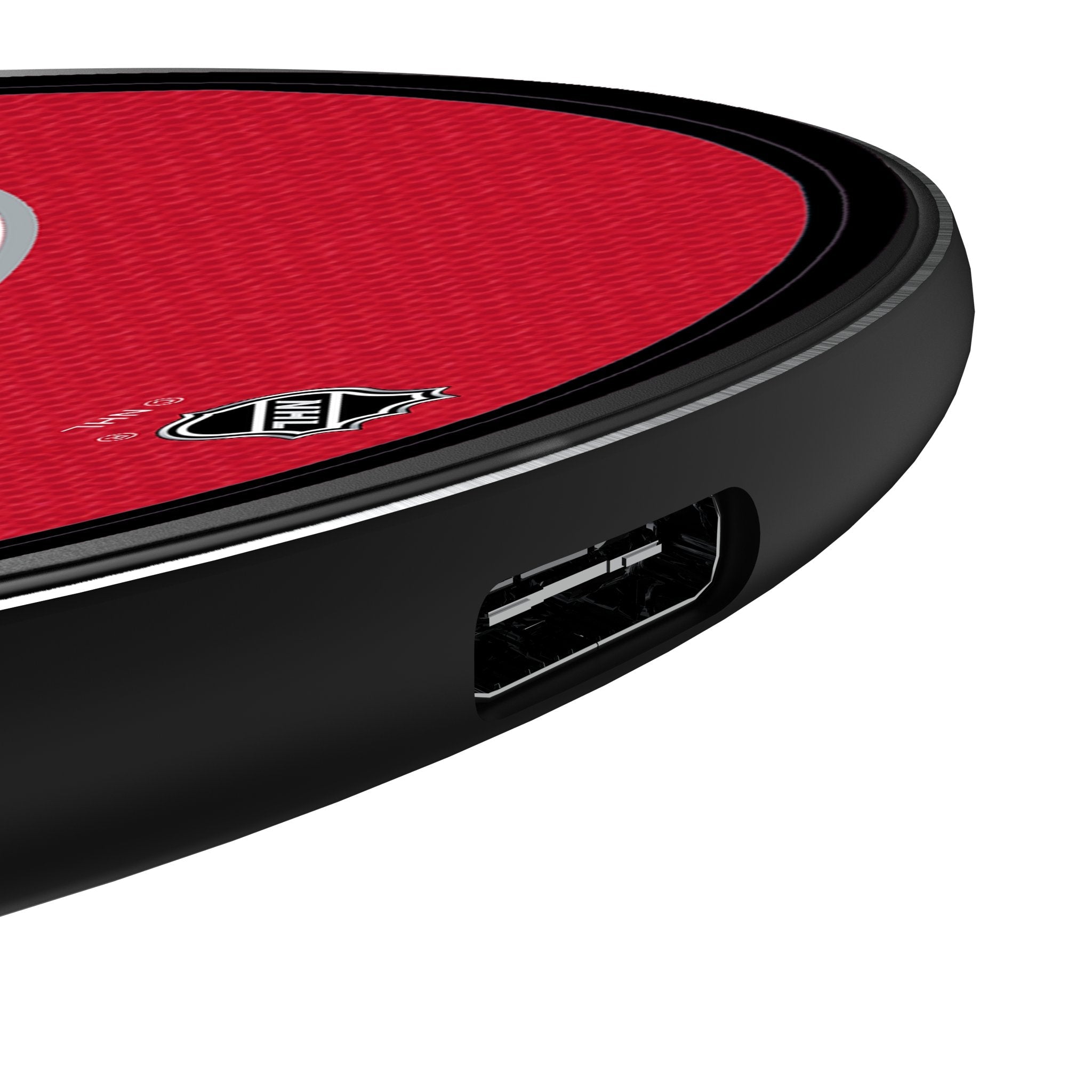 Carolina Hurricanes Stripe 15-Watt Wireless Charger 3