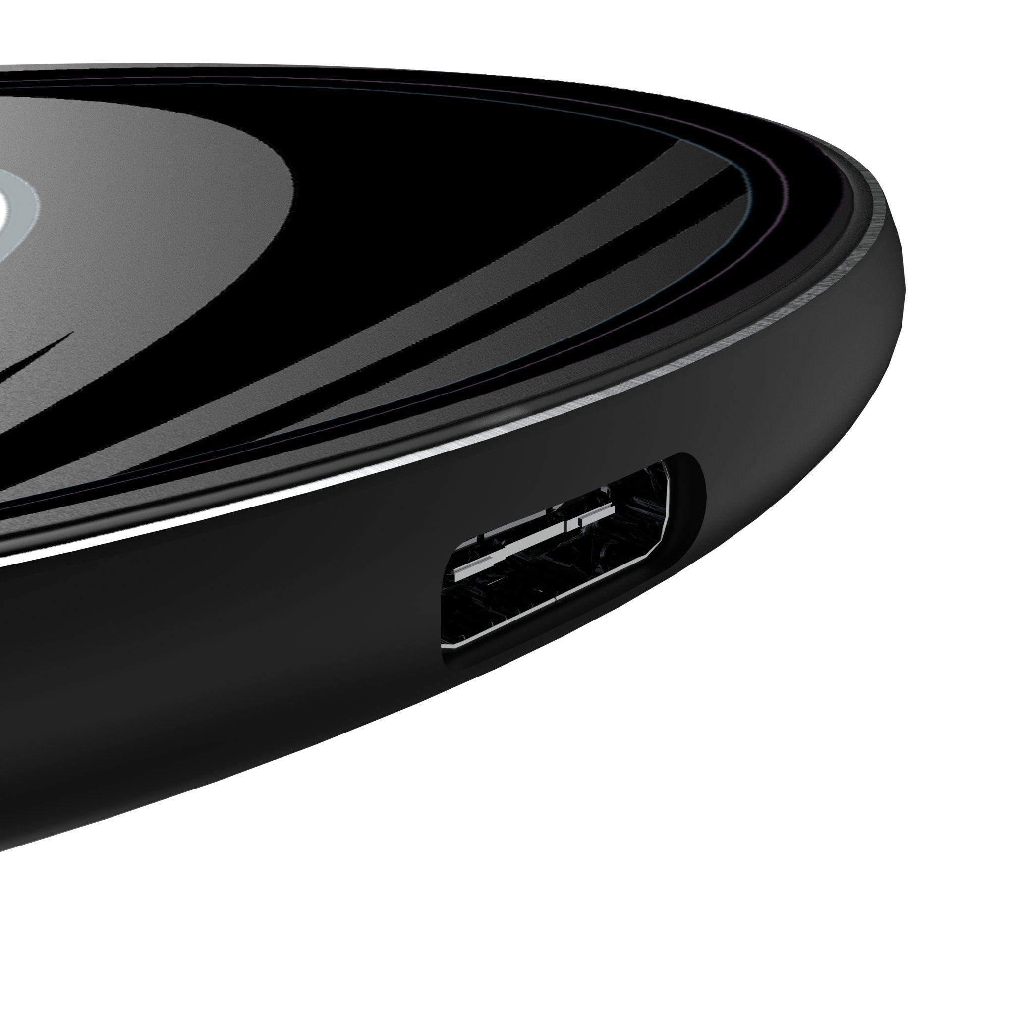 Carolina Hurricanes Monocolor Tilt 15-Watt Wireless Charger 3