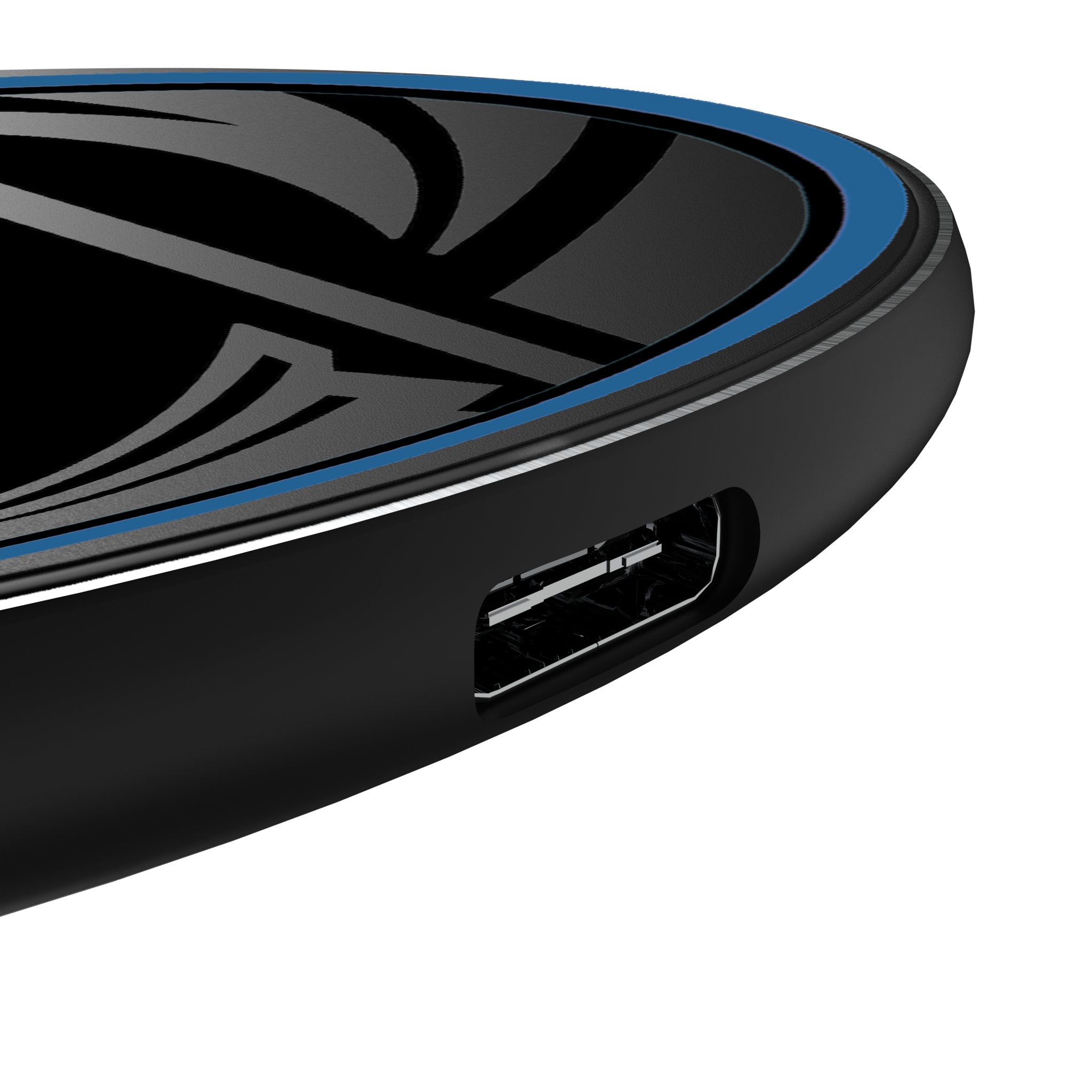 Colorado Avalanche Monocolor Tilt 15-Watt Wireless Charger 3