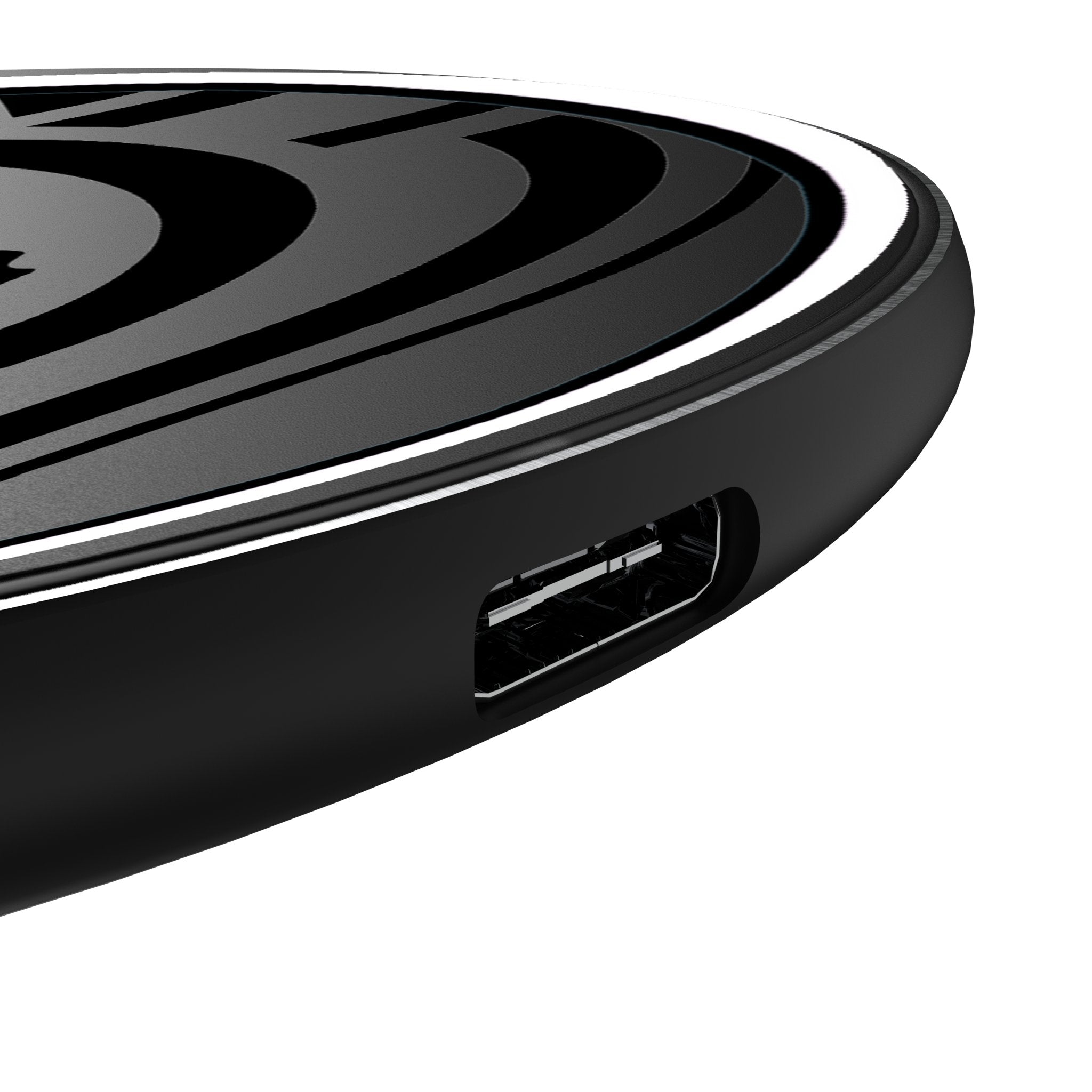 Detroit Red Wings Monocolor Tilt 15-Watt Wireless Charger 3