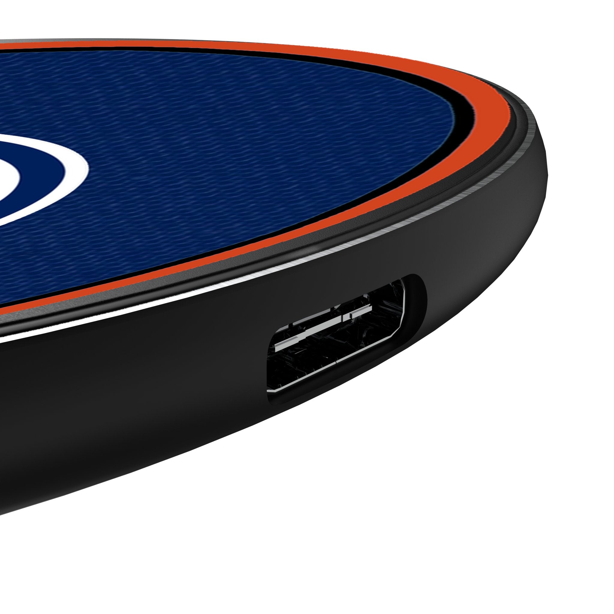 Edmonton Oilers Stripe 15-Watt Wireless Charger 3