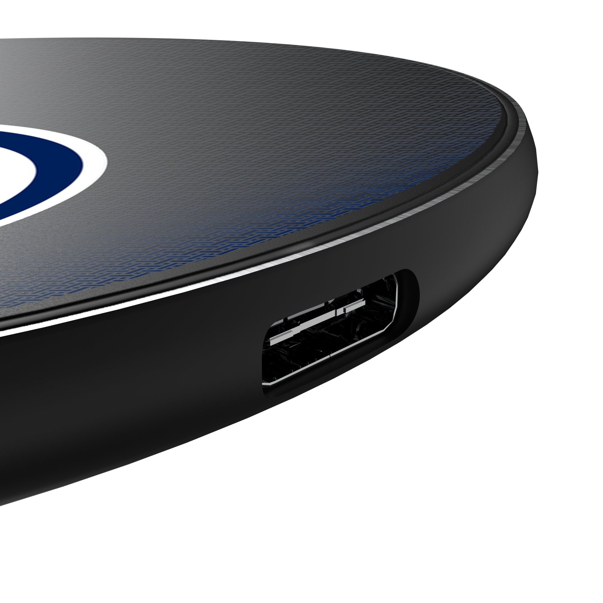 Edmonton Oilers Linen 15-Watt Wireless Charger 3