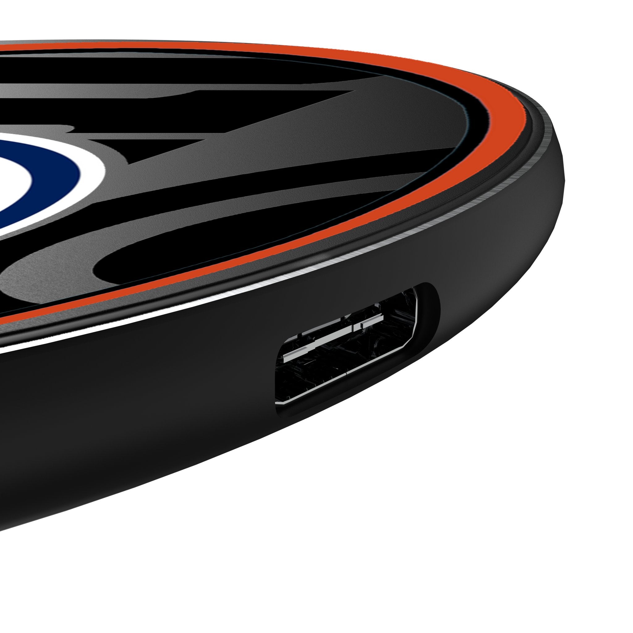 Edmonton Oilers Monocolor Tilt 15-Watt Wireless Charger 3
