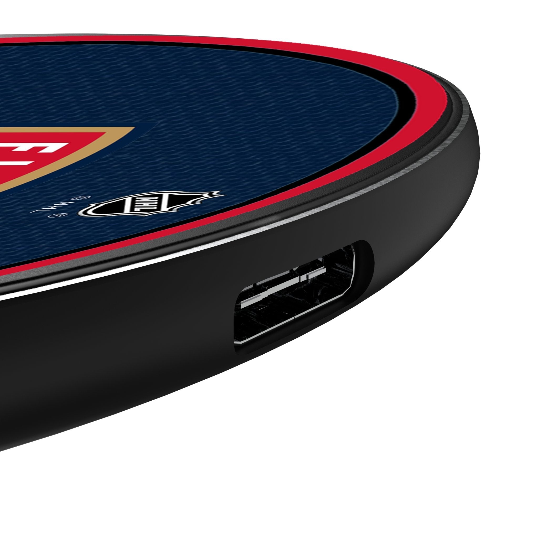 Florida Panthers Stripe 15-Watt Wireless Charger 3