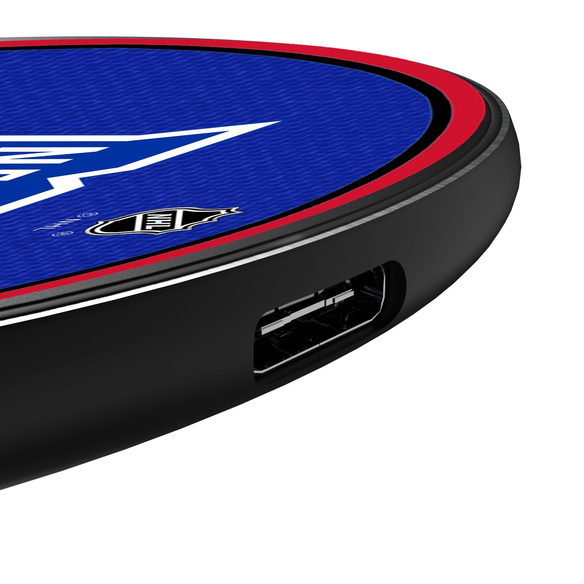 New York Rangers Stripe 15-Watt Wireless Charger 3