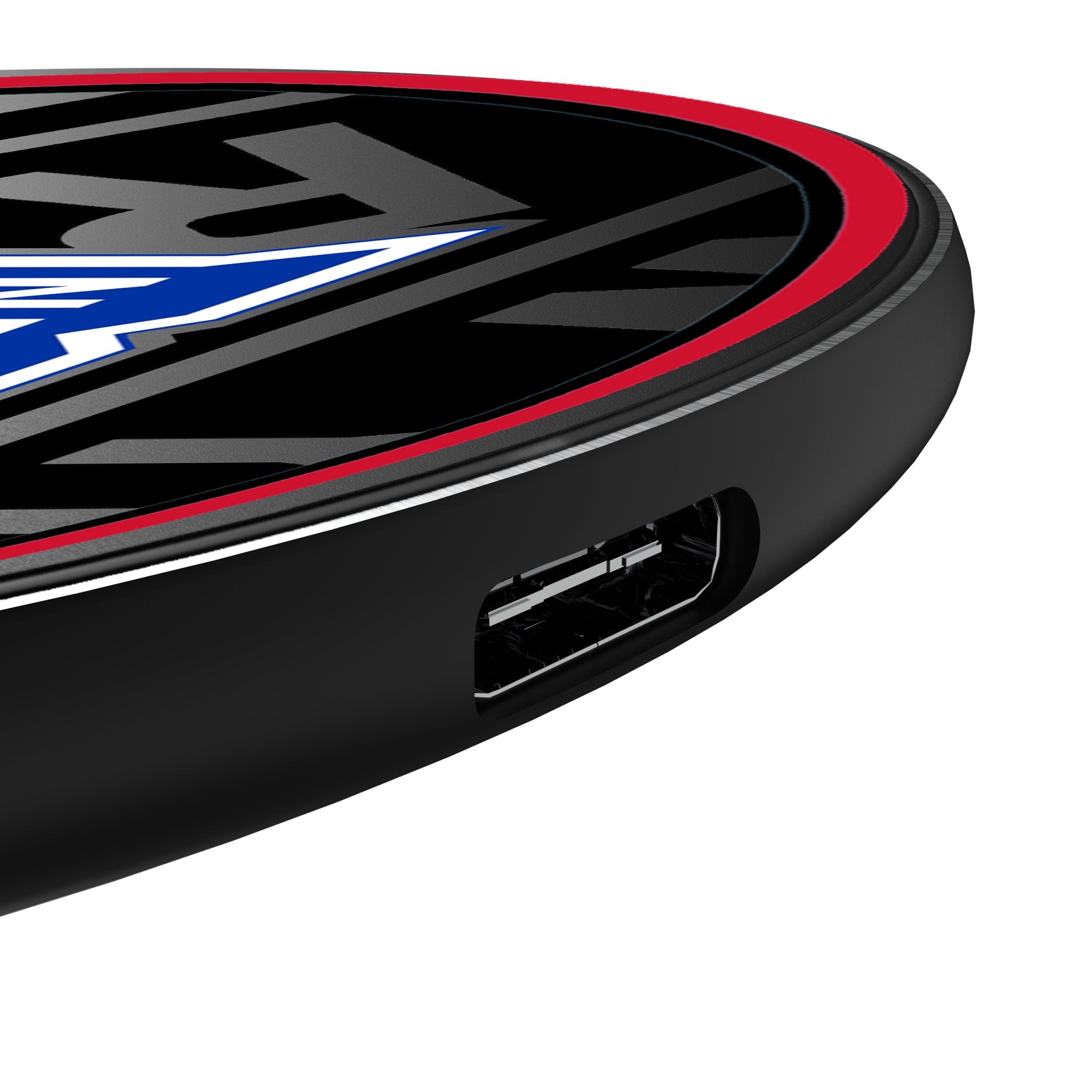 New York Rangers Monocolor Tilt 15-Watt Wireless Charger 3