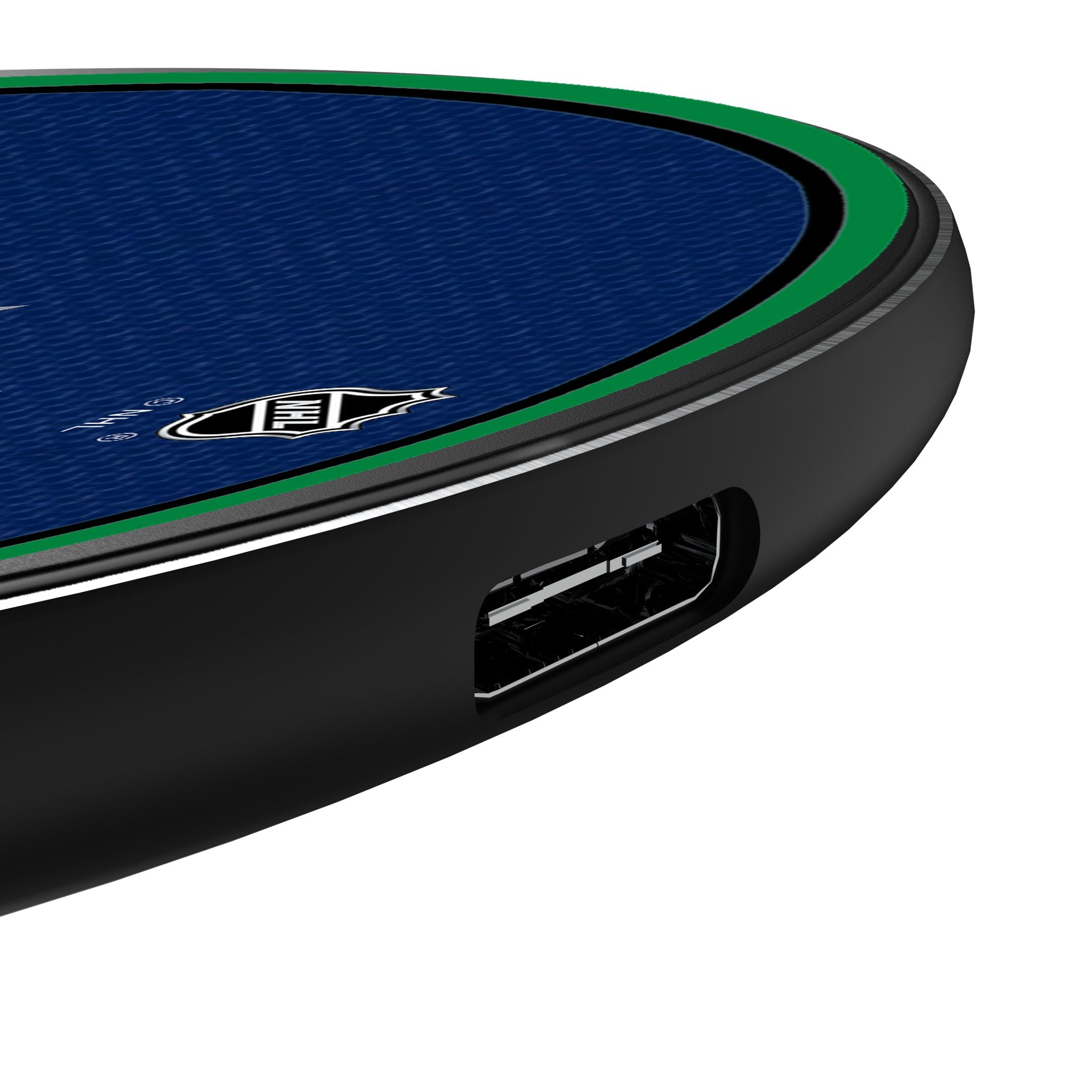 Vancouver Canucks Stripe 15-Watt Wireless Charger 3