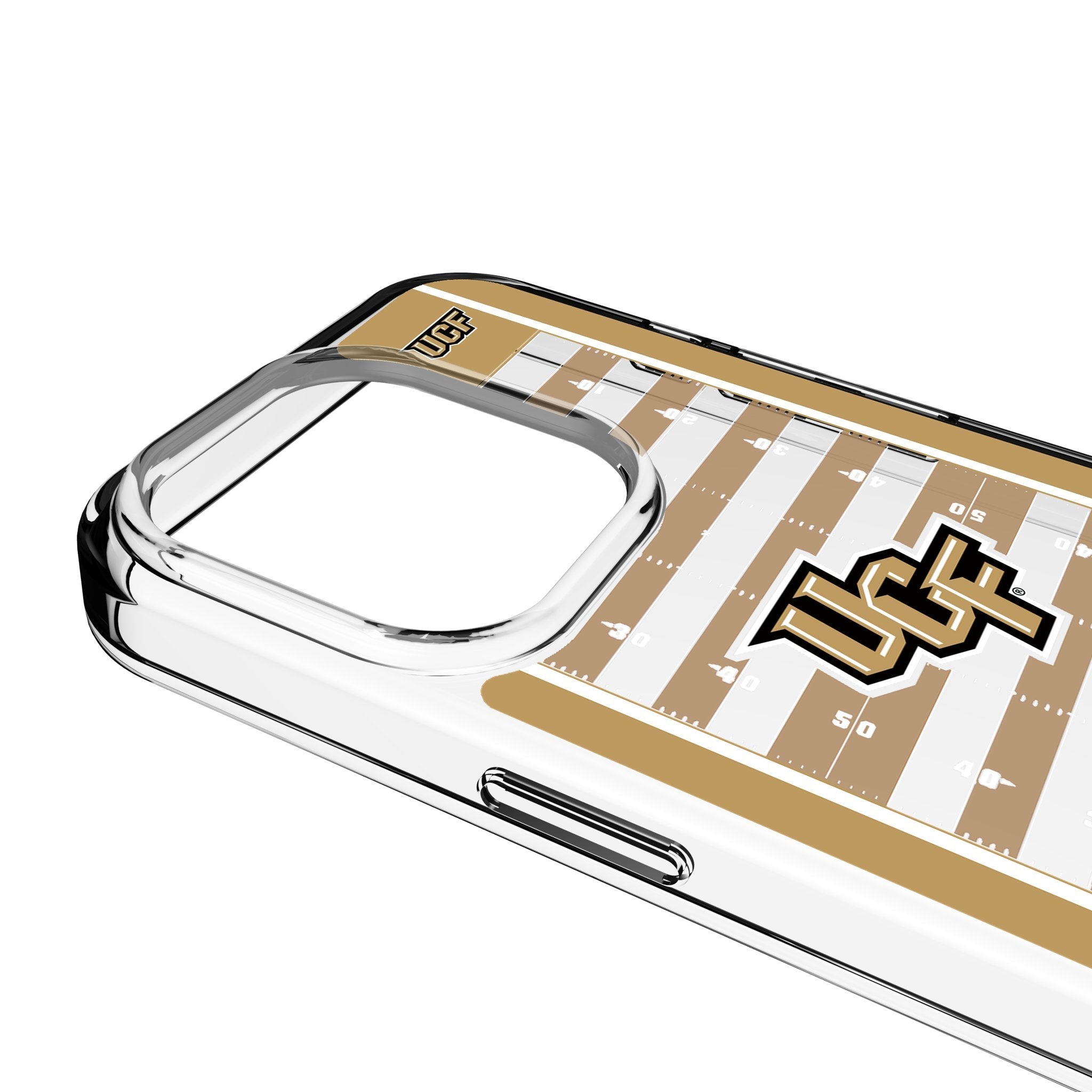 University of Central Florida Golden Knights Field Clear Phone Case for Apple iPhone 3