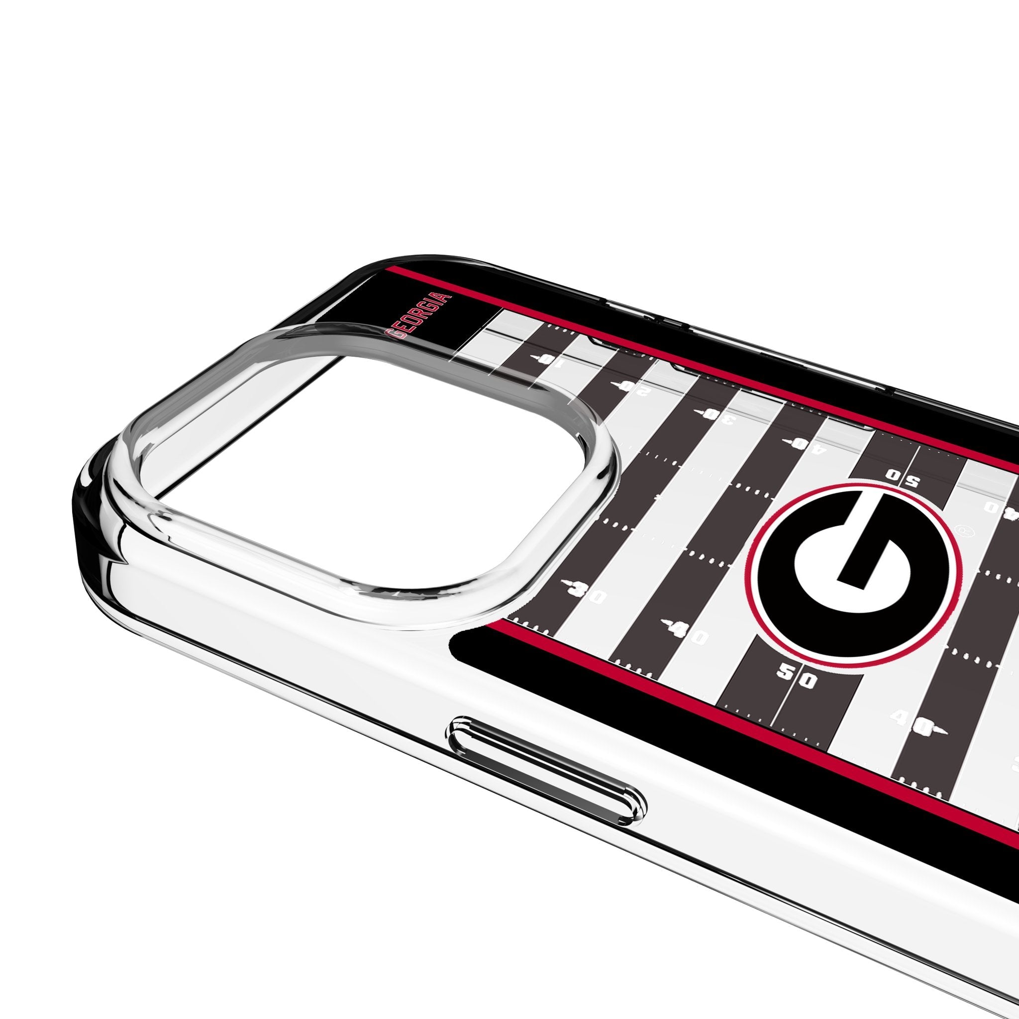 University of Georgia Bulldogs Field Clear Phone Case for Apple iPhone 3
