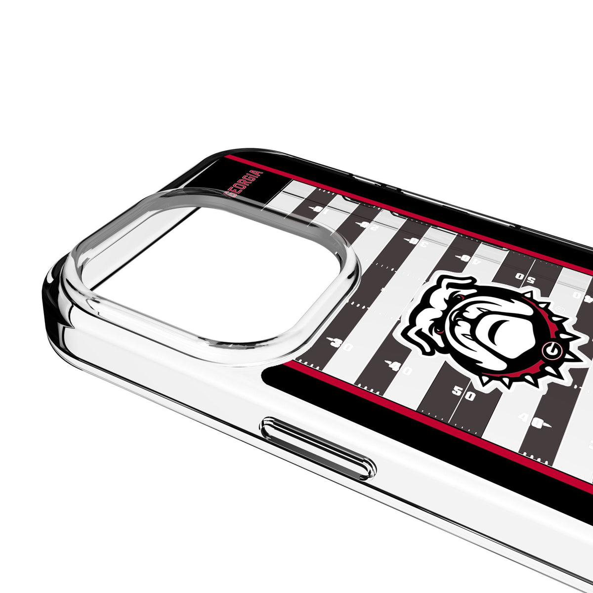 University of Georgia Bulldogs Uga Field Clear Phone Case for Apple iPhone 3