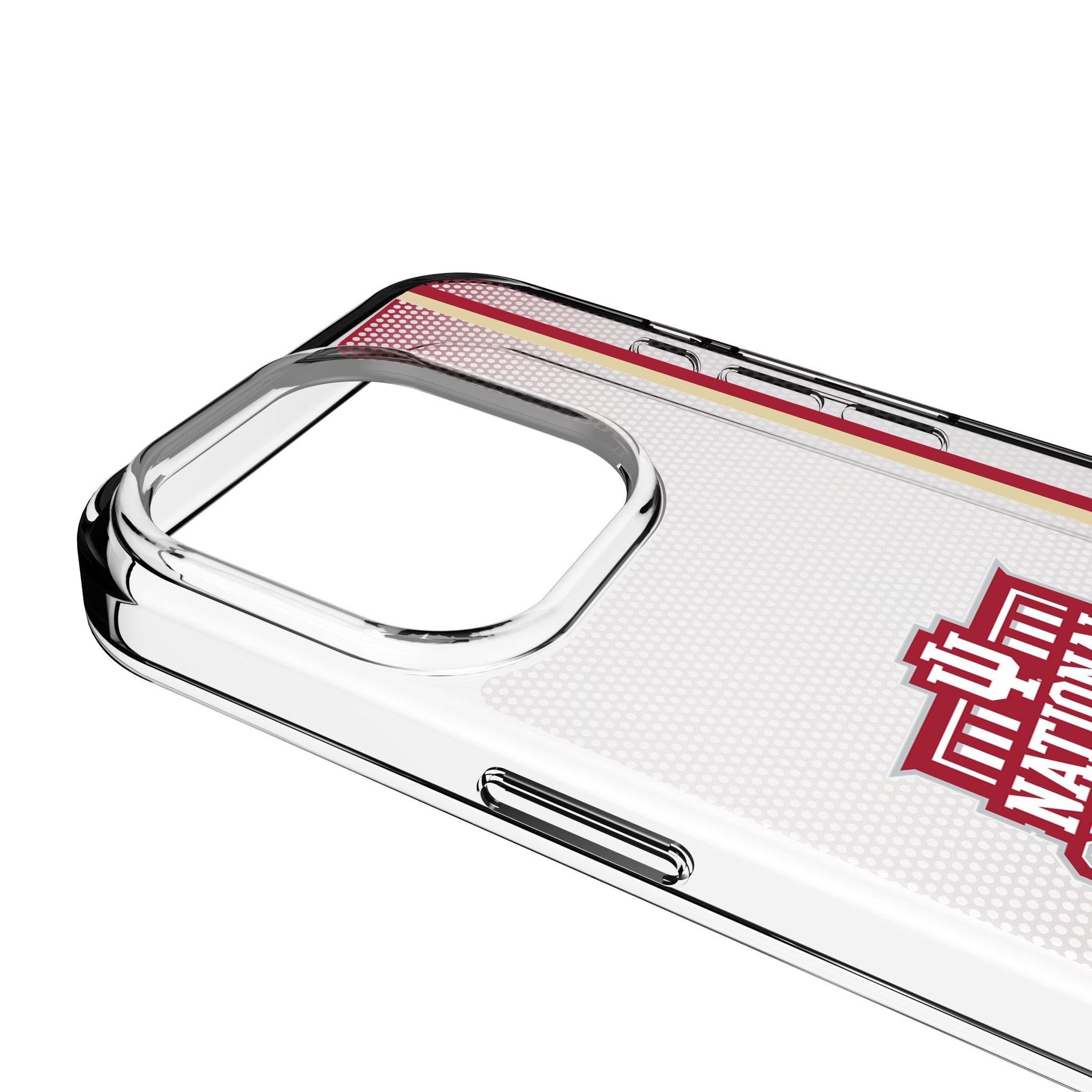 Indiana University Hoosiers 2025 College Football Playoff National Champion Clear Phone Case for Apple iPhone 3
