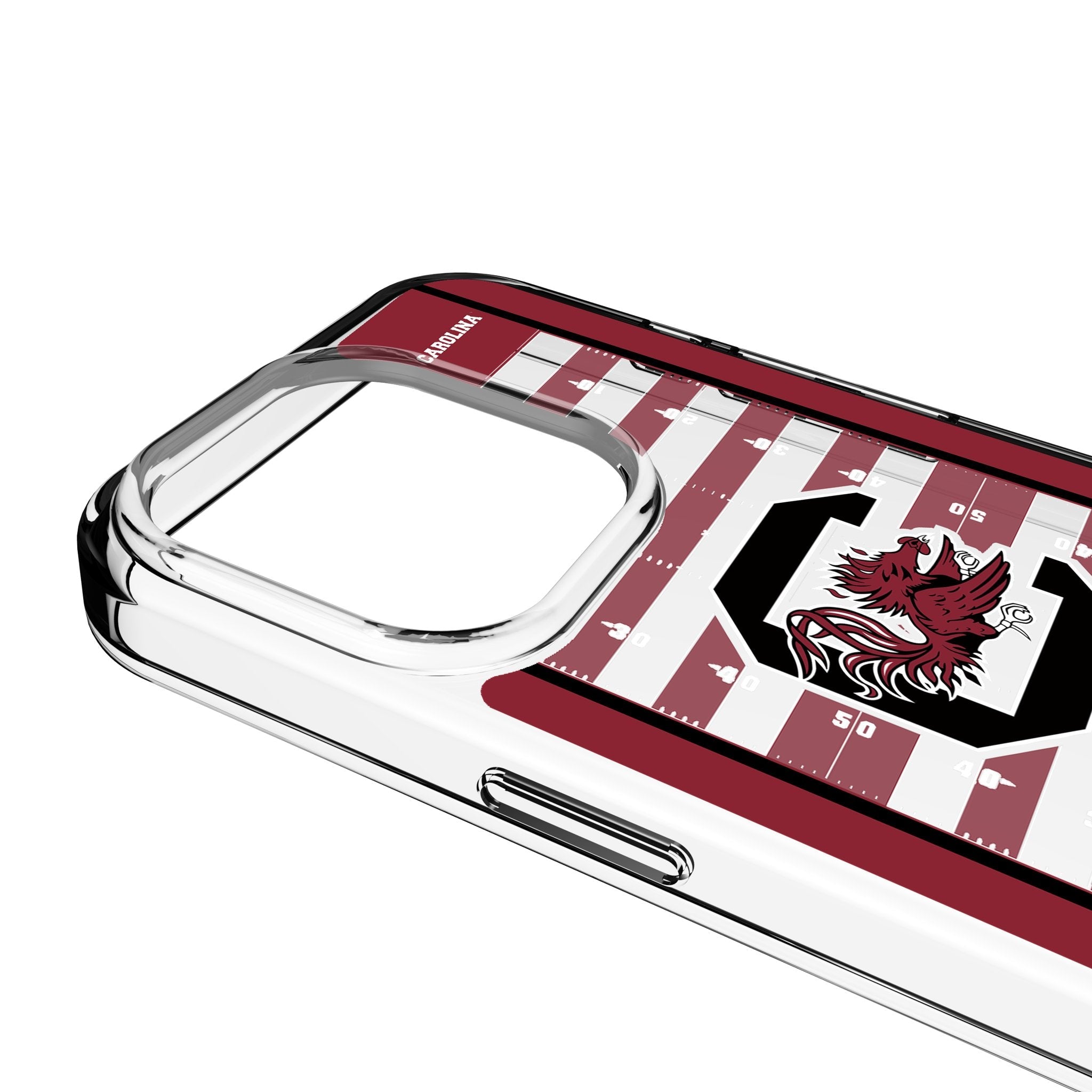 University of South Carolina Gamecocks Field Clear Phone Case for Apple iPhone 3