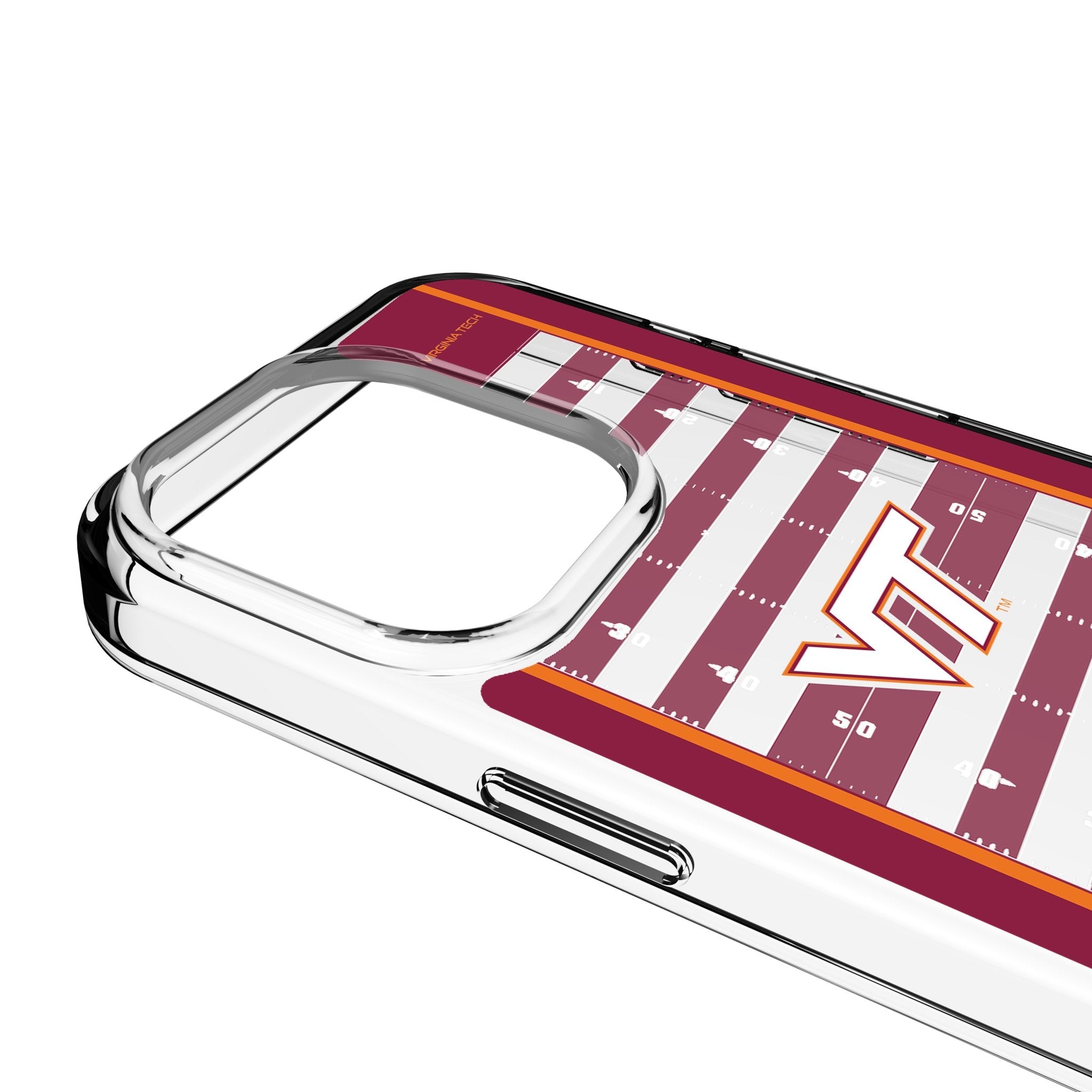 Virginia Tech Hokies Field Clear Phone Case for Apple iPhone 2