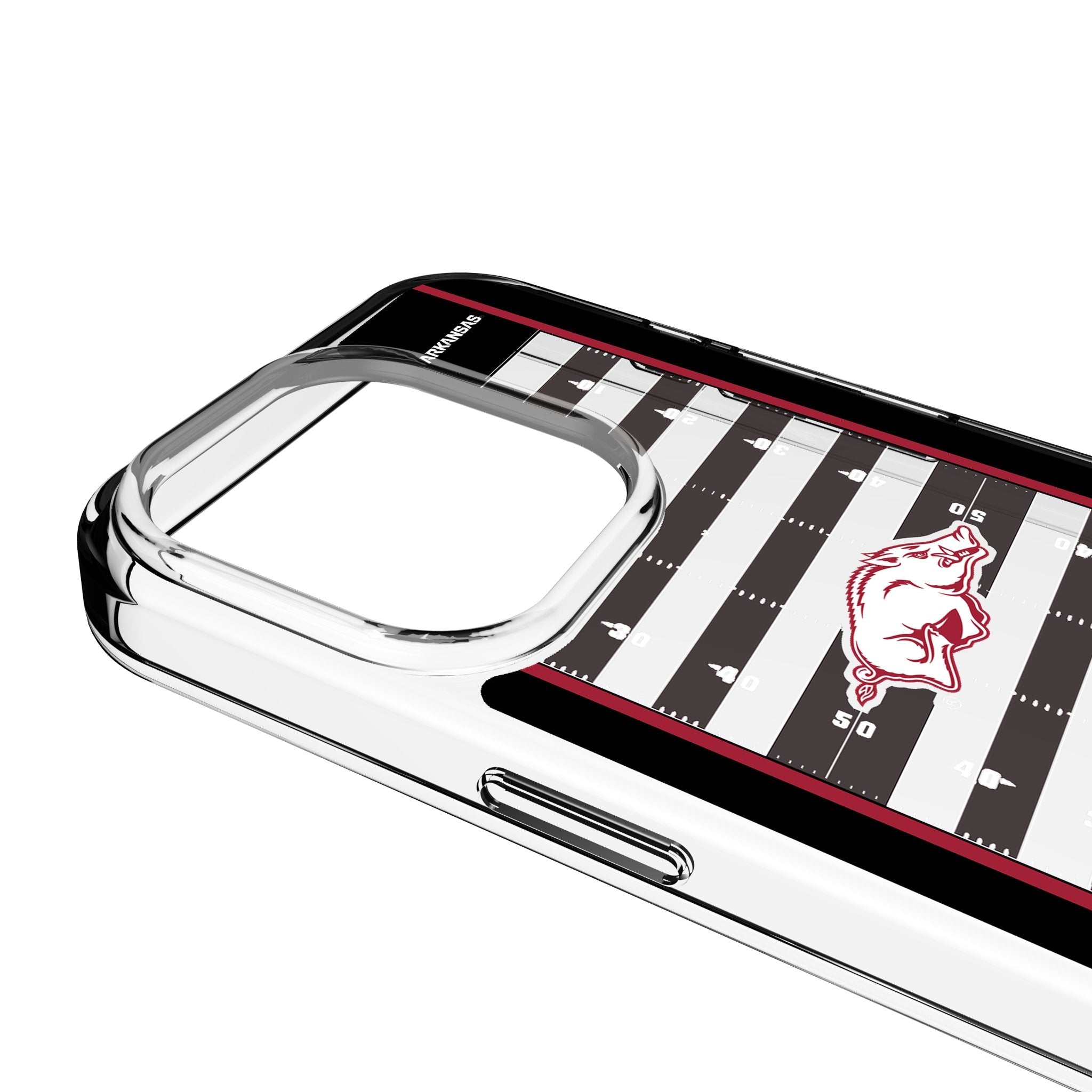 University of Arkansas Fayetteville Razorbacks Field Clear Phone Case for Apple iPhone 3