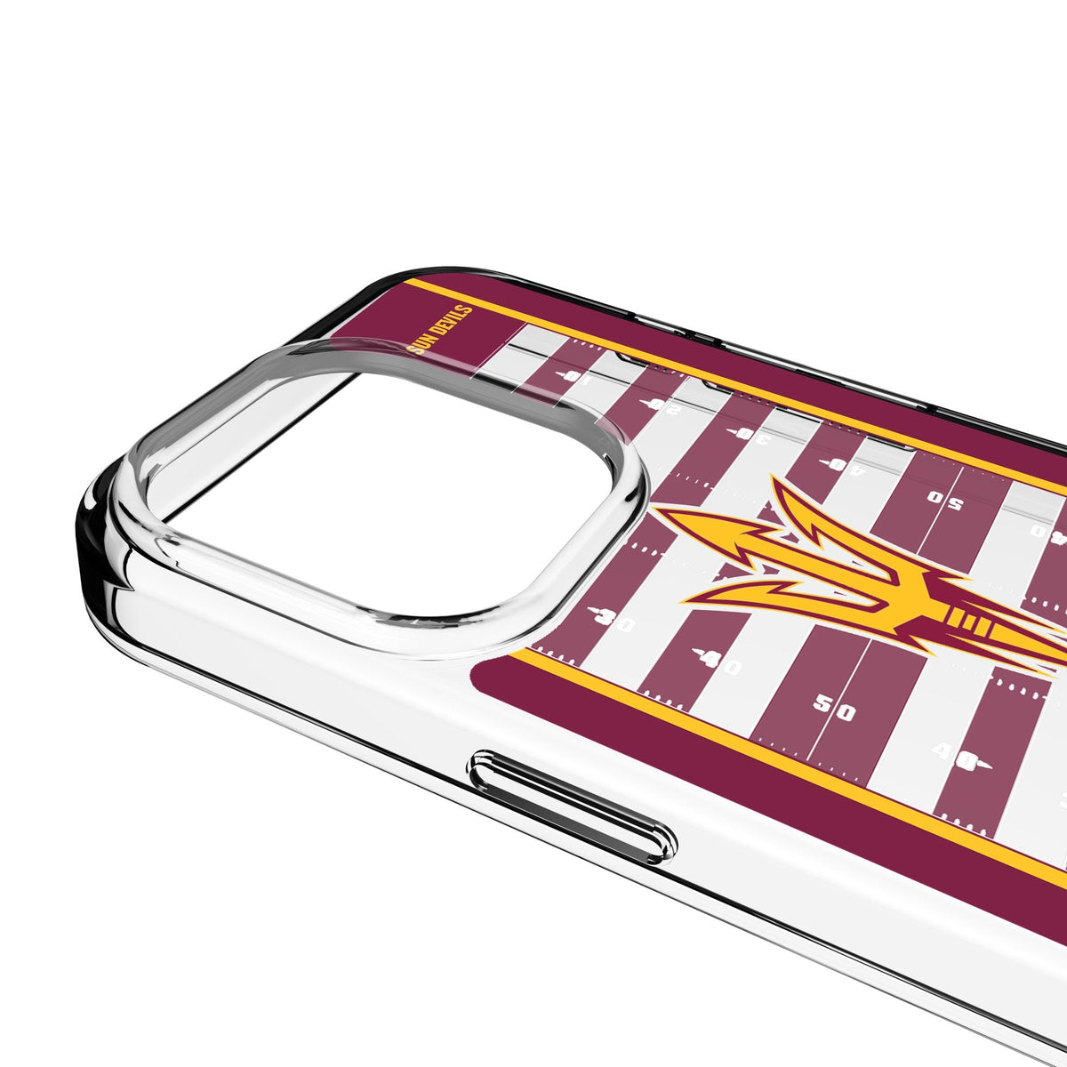 Arizona State University Sun Devils Field Clear Phone Case for Apple iPhone 3