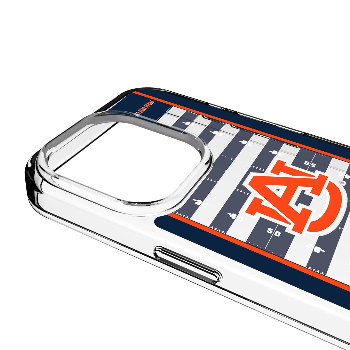 University of Auburn Tigers Field Clear Phone Case for Apple iPhone 3