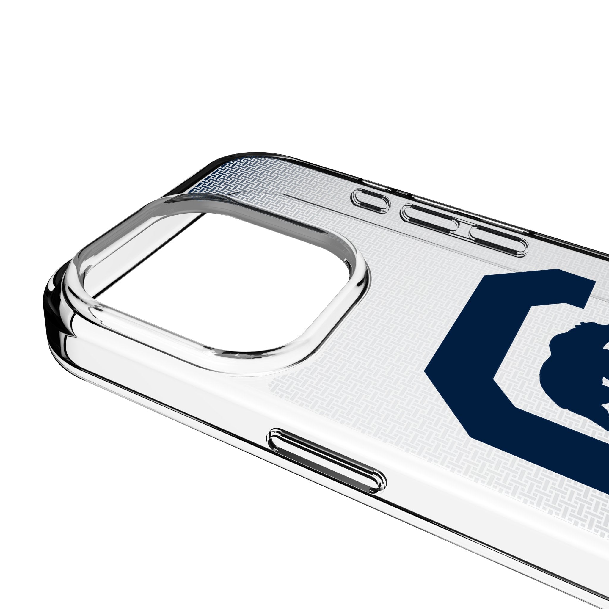 University of California Berkeley Golden Bears Linen Clear Phone Case for Apple iPhone 3