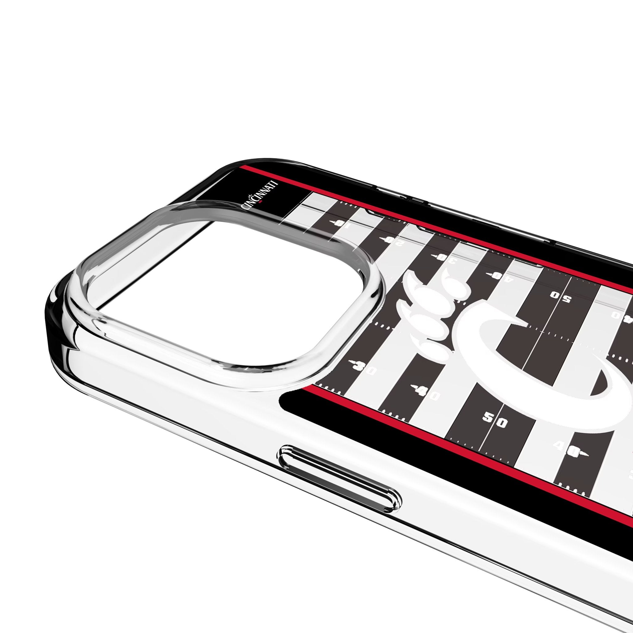 University of Cincinnati Bearcats Field Clear Phone Case for Apple iPhone 2