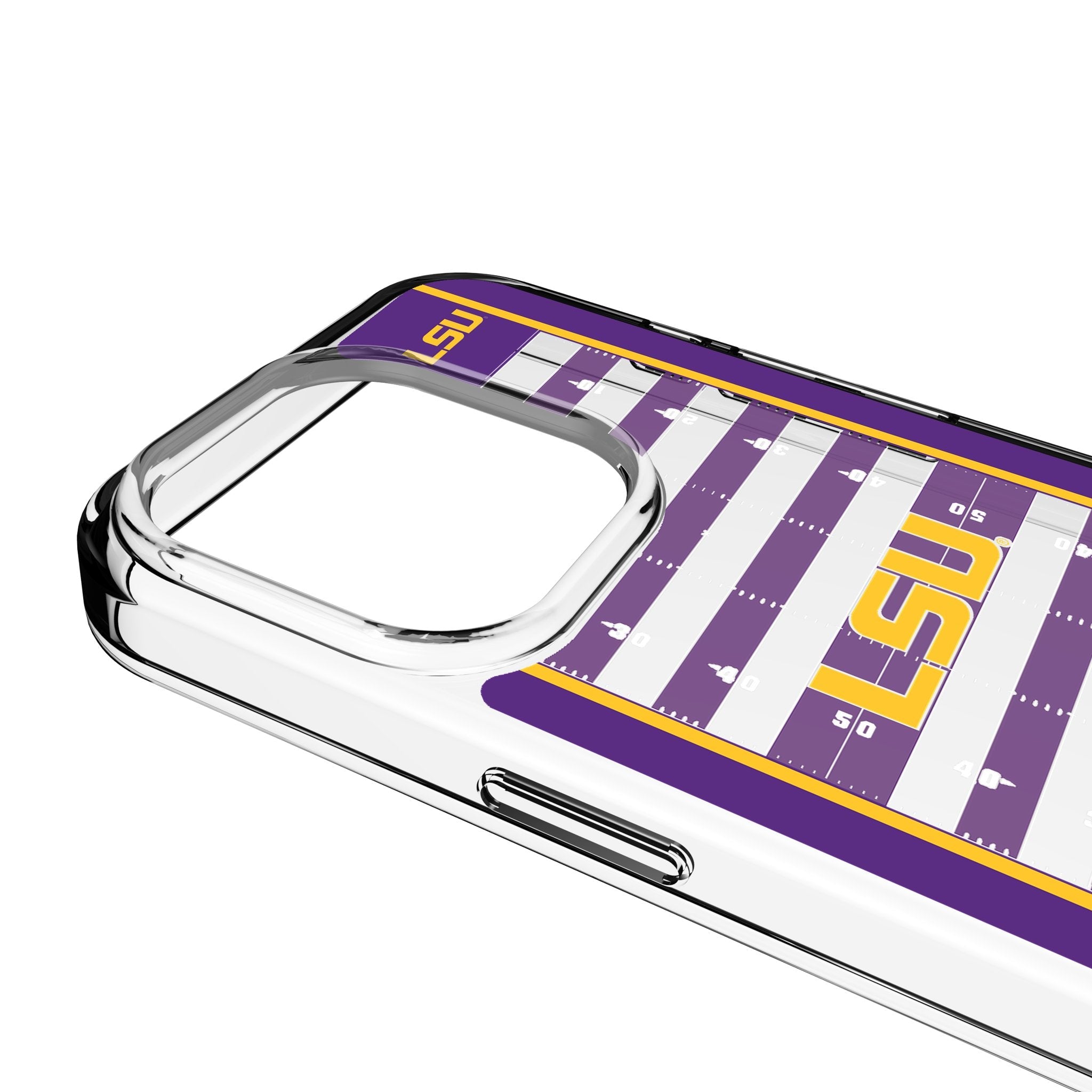 Louisiana State University Tigers Field Clear Phone Case for Apple iPhone 3