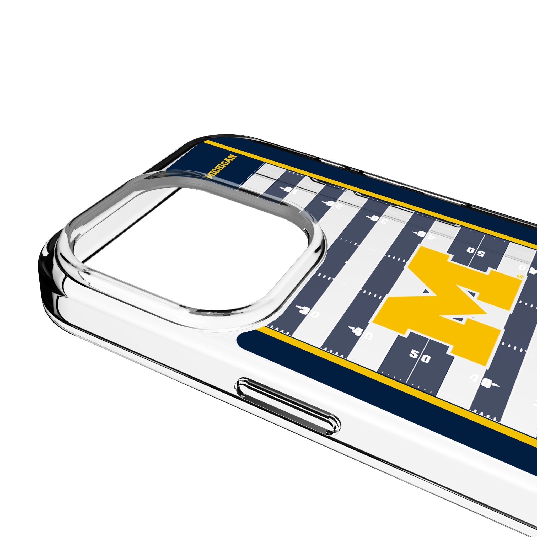 University of Michigan Wolverines Field Clear Phone Case for Apple iPhone 3