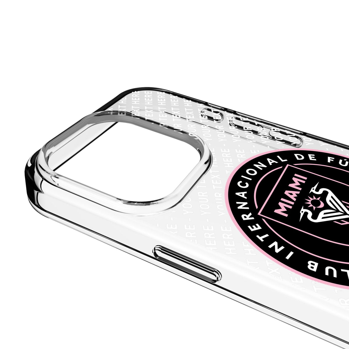 Inter Miami CF Personalized EndZone Plus Clear Phone Case for Apple iPhone 3