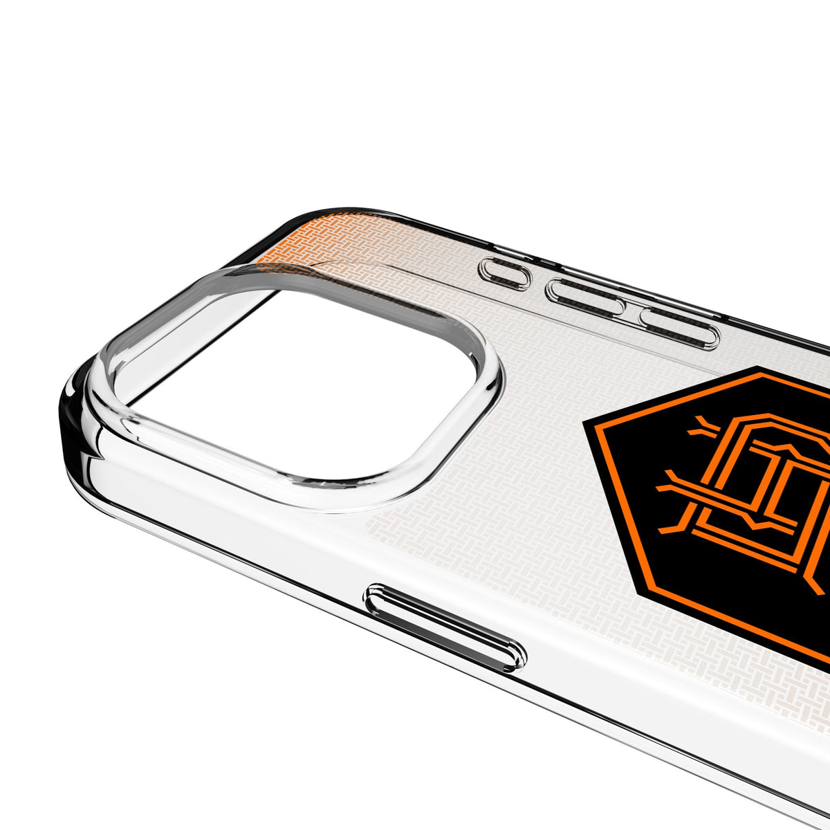 Houston Dynamo Linen Clear Phone Case for Apple iPhone 3