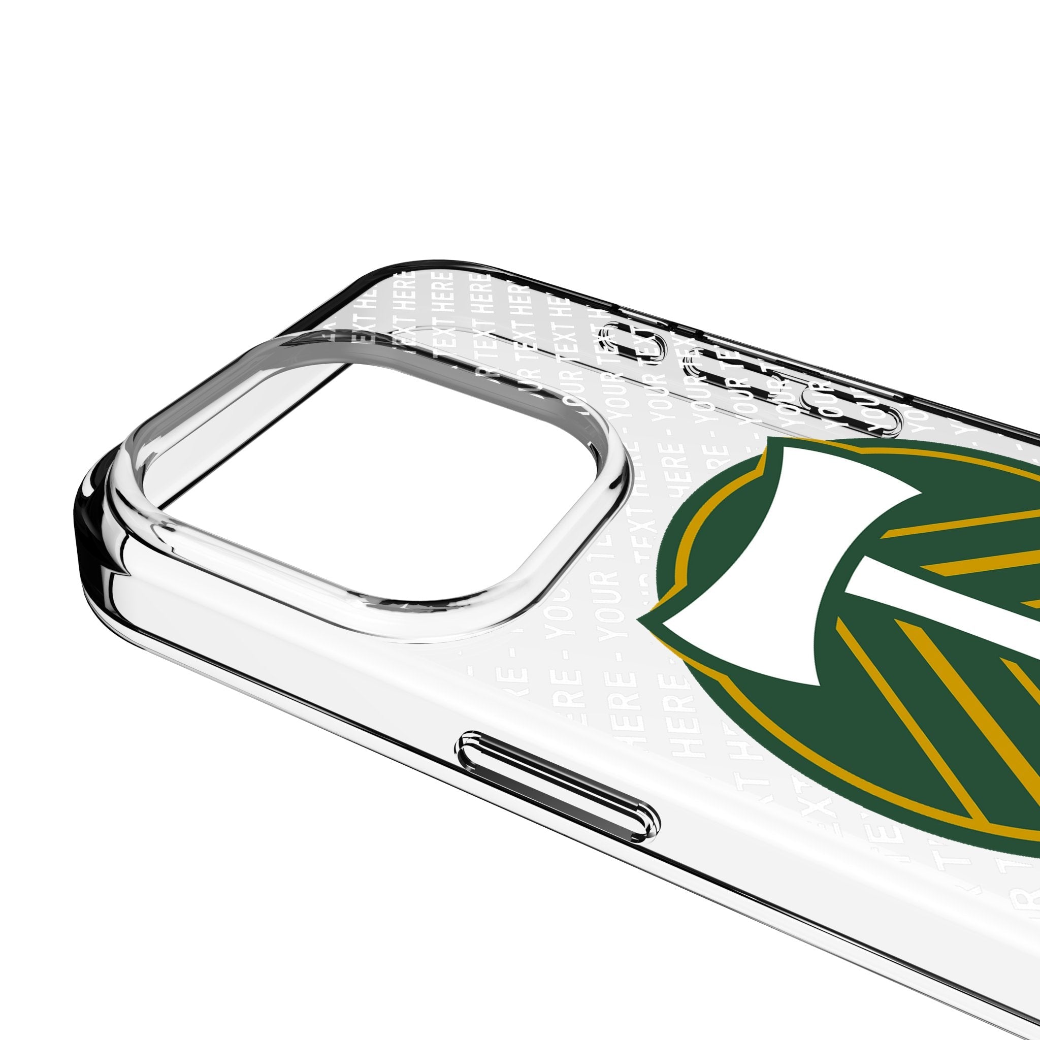 Portland Timbers Personalized EndZone Plus Clear Phone Case for Apple iPhone